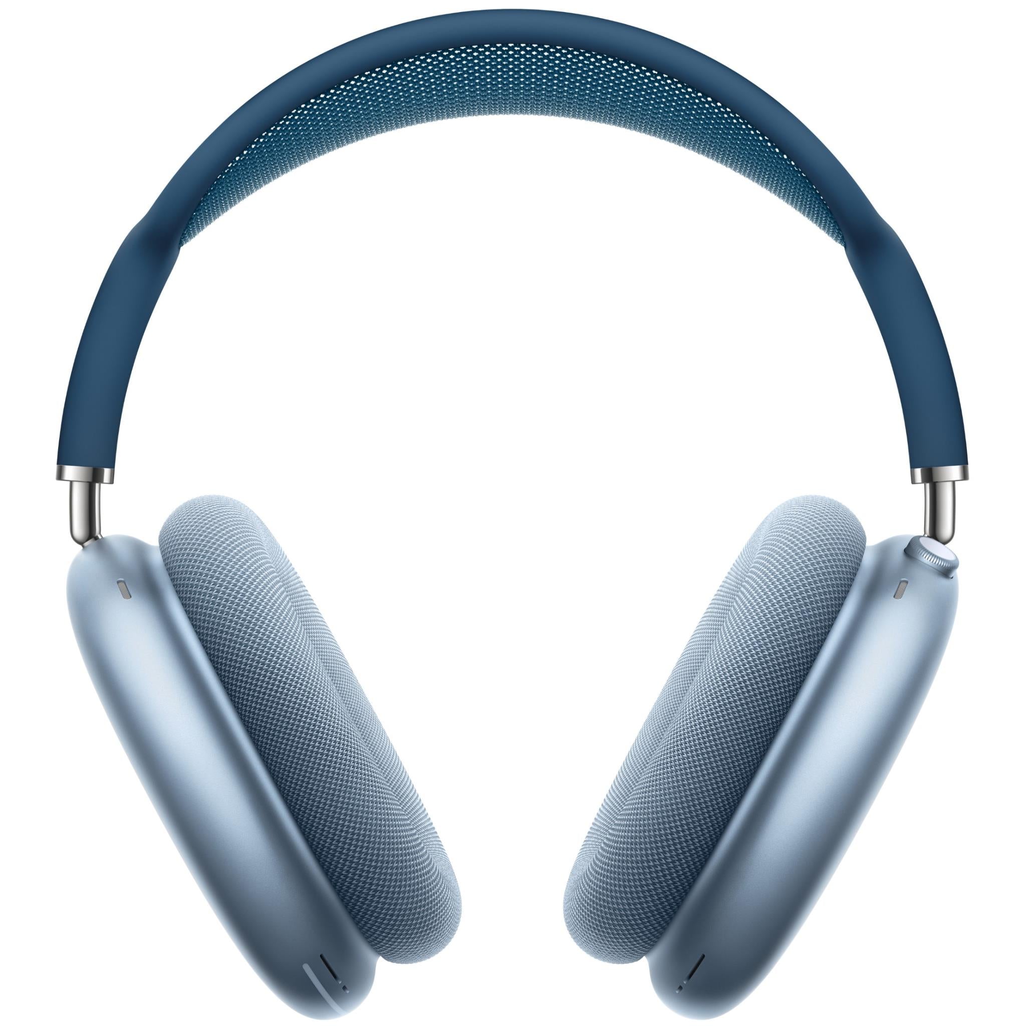 Apple AirPods Max Wireless Over-Ear Headphones - Sky Blue, Lightning Connector - Premium Noise Cancelling for Music, Travel & Work