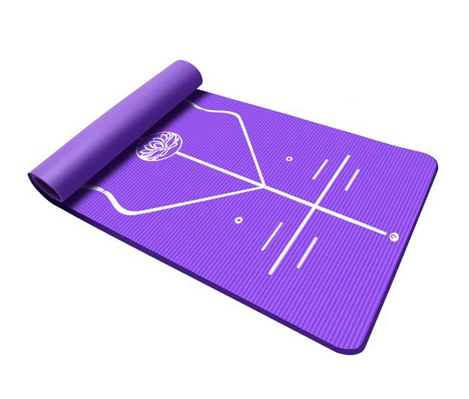 Premium Non-Slip Yoga Mat for Pilates & Hot Yoga - Extra Soft & Cushioned for Home, Studio & Outdoor Workouts