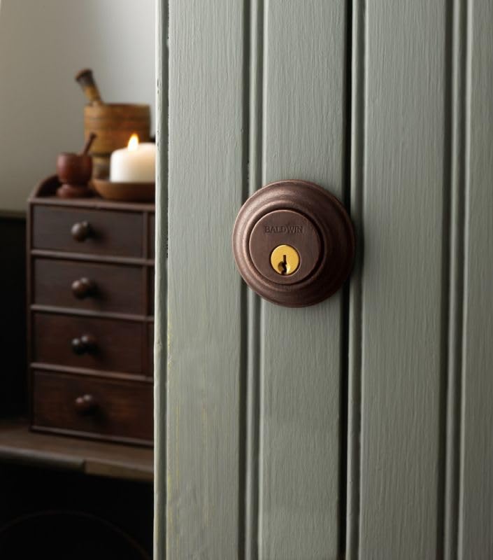 Baldwin Hardware 8232.056 High Security Deadbolt Lock - Premium Door Lock for Home Safety & Security | Ideal for Front Doors, Back Doors & Rental Properties