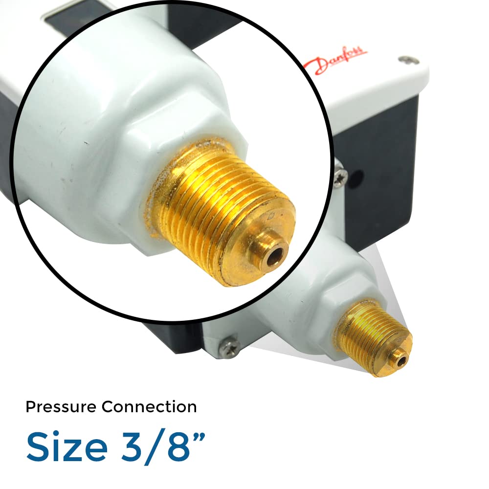 Danfoss RT117 Pressure Switch M/15, 10-30 BAR - Hydraulic System Pressure Control for Industrial & Agricultural Equipment