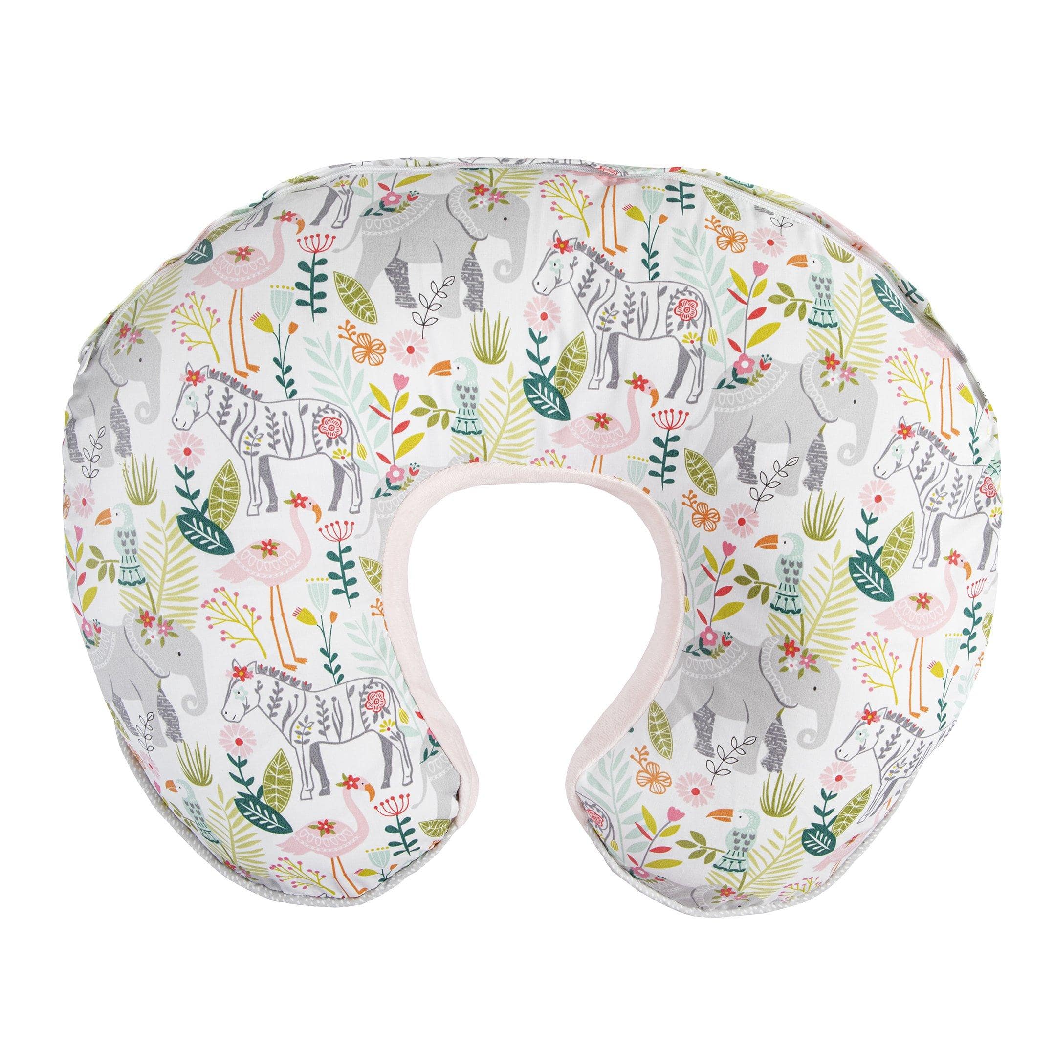 Boppy Luxe Slipcovered Nursing Pillow - Soft & Supportive Breastfeeding Pillow for New Moms, Comfortable Baby Feeding Support for Nursing, Bottle Feeding & Tummy Time