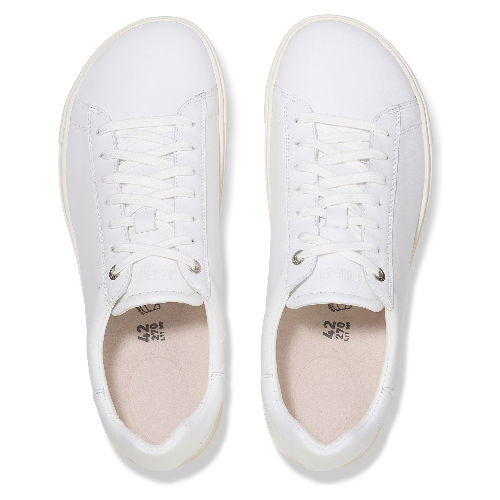 Birkenstock Bend Leather Low Sneaker - White | Comfortable & Stylish Casual Shoes for Men & Women | Perfect for Walking, Travel & Everyday Wear