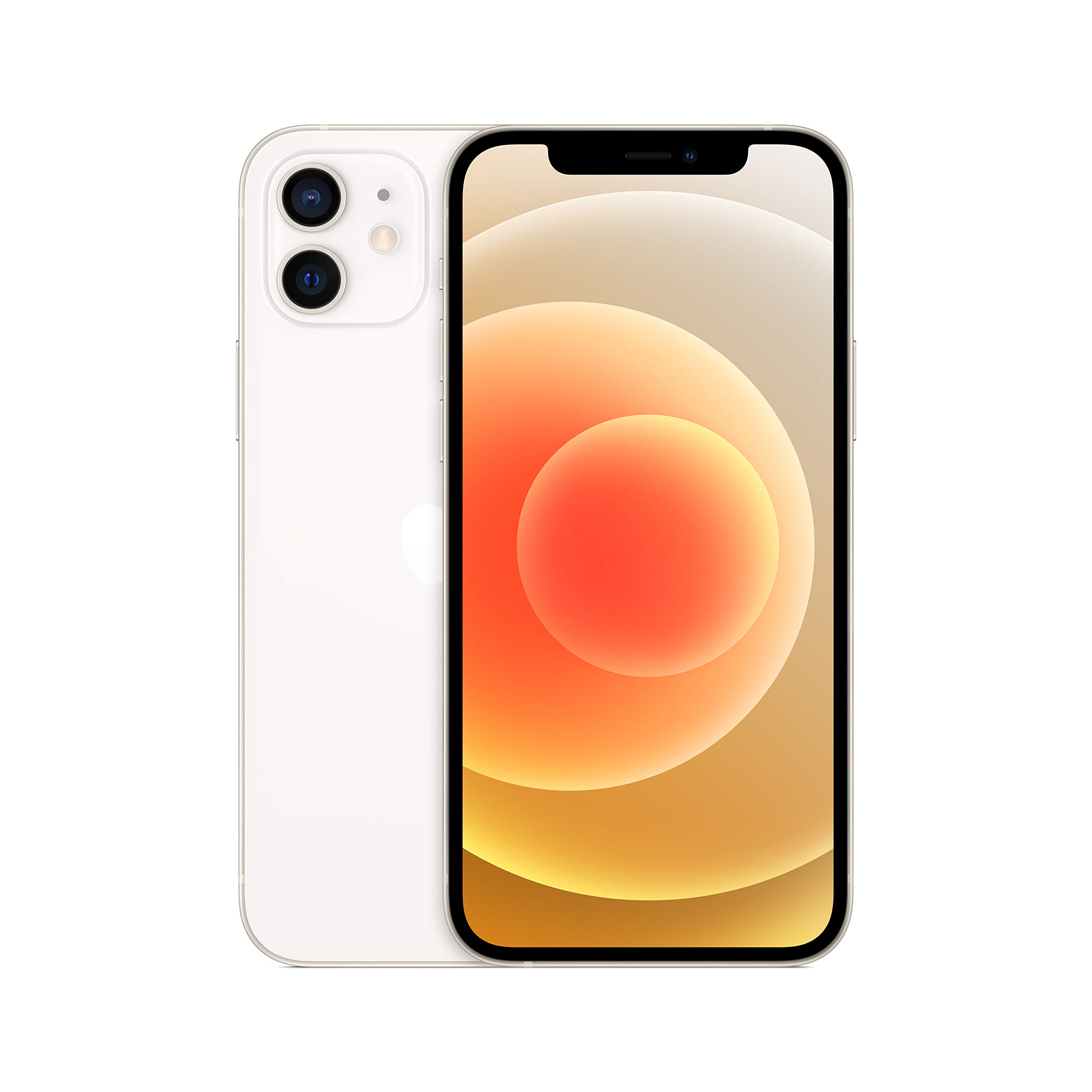 Refurbished Apple iPhone 12 64GB in White - Premium Renewed Smartphone for Work, Travel & Everyday Use