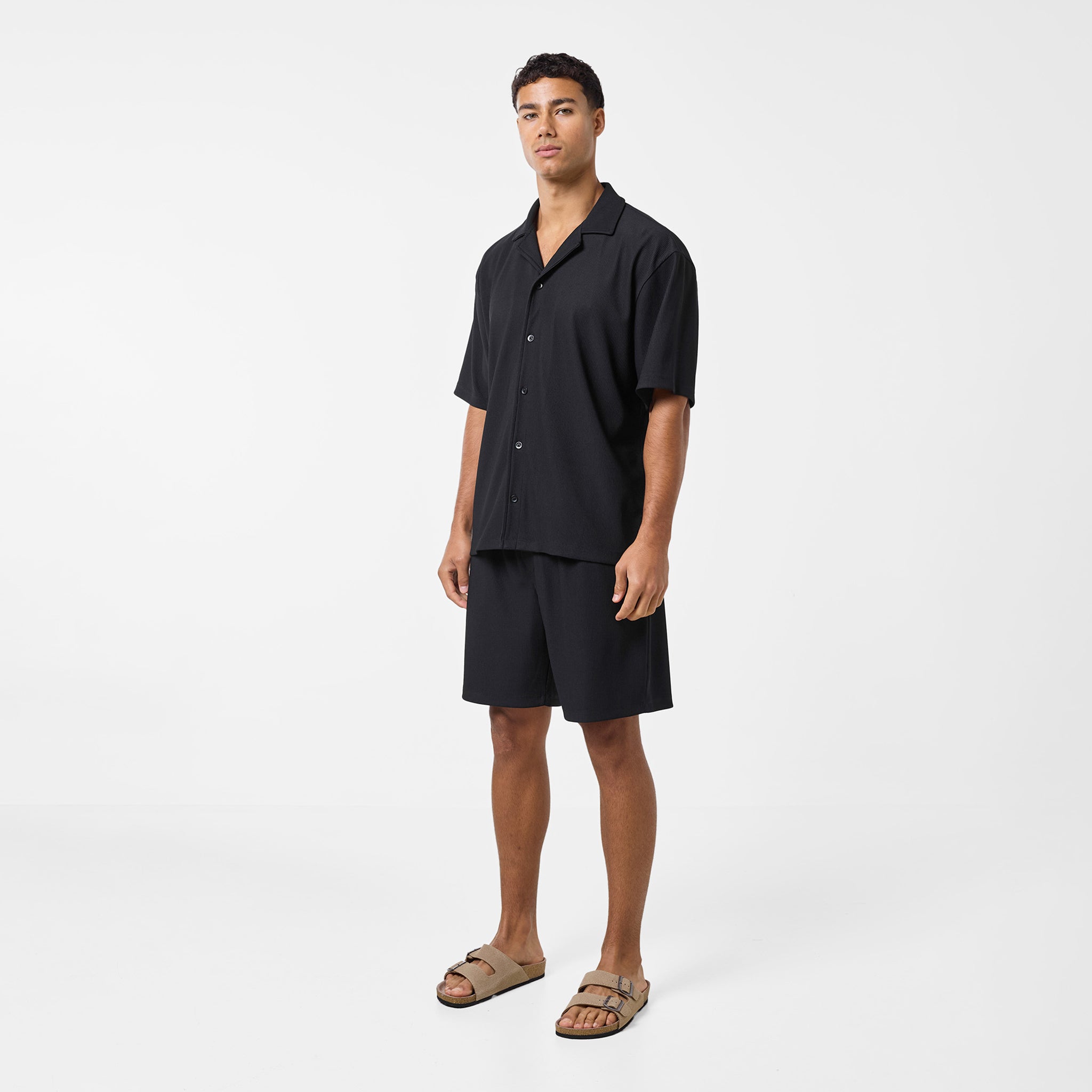 Stylish Black Pleated Shorts for Women - Trendy High Waist Summer Shorts | Perfect for Casual Outfits, Beach Vacations & Gym Wear