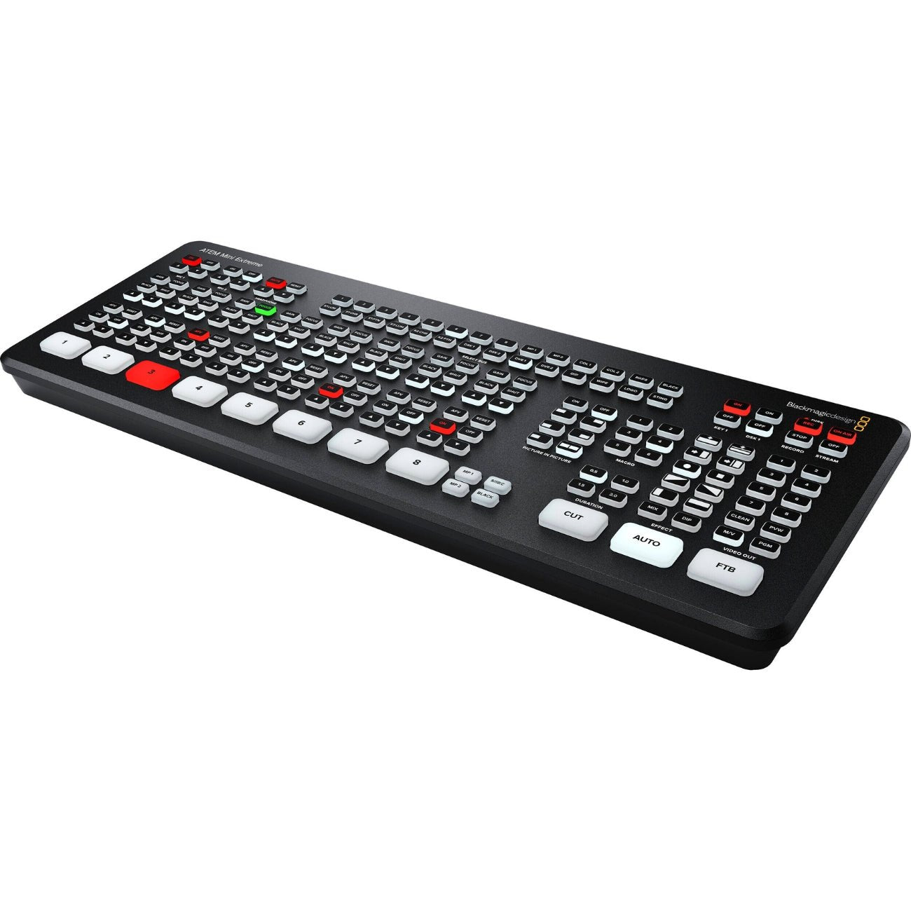 Blackmagic Design ATEM Mini Extreme HDMI Live Stream Switcher - Professional 8-Input Video Mixer for YouTube, Twitch & Podcasting - Perfect for Live Streaming, Gaming & Video Production