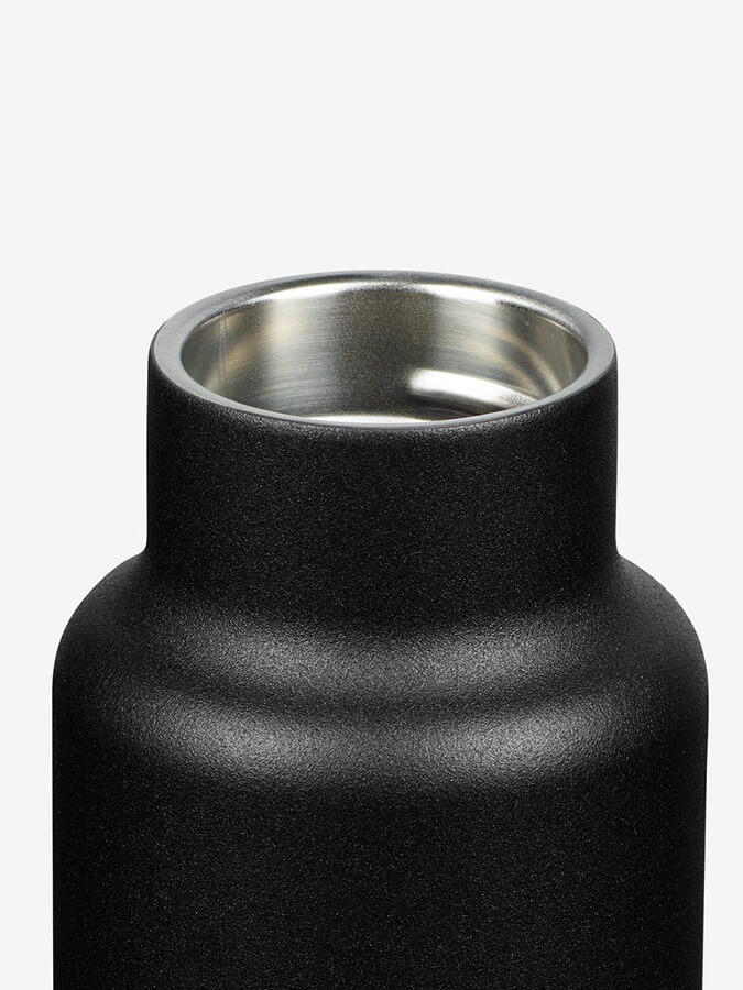 Klean Kanteen 12oz (355ml) Vacuum Insulated Stainless Steel Water Bottle with Loop Cap - Leak Proof & BPA Free for Hiking, Gym & Everyday Use