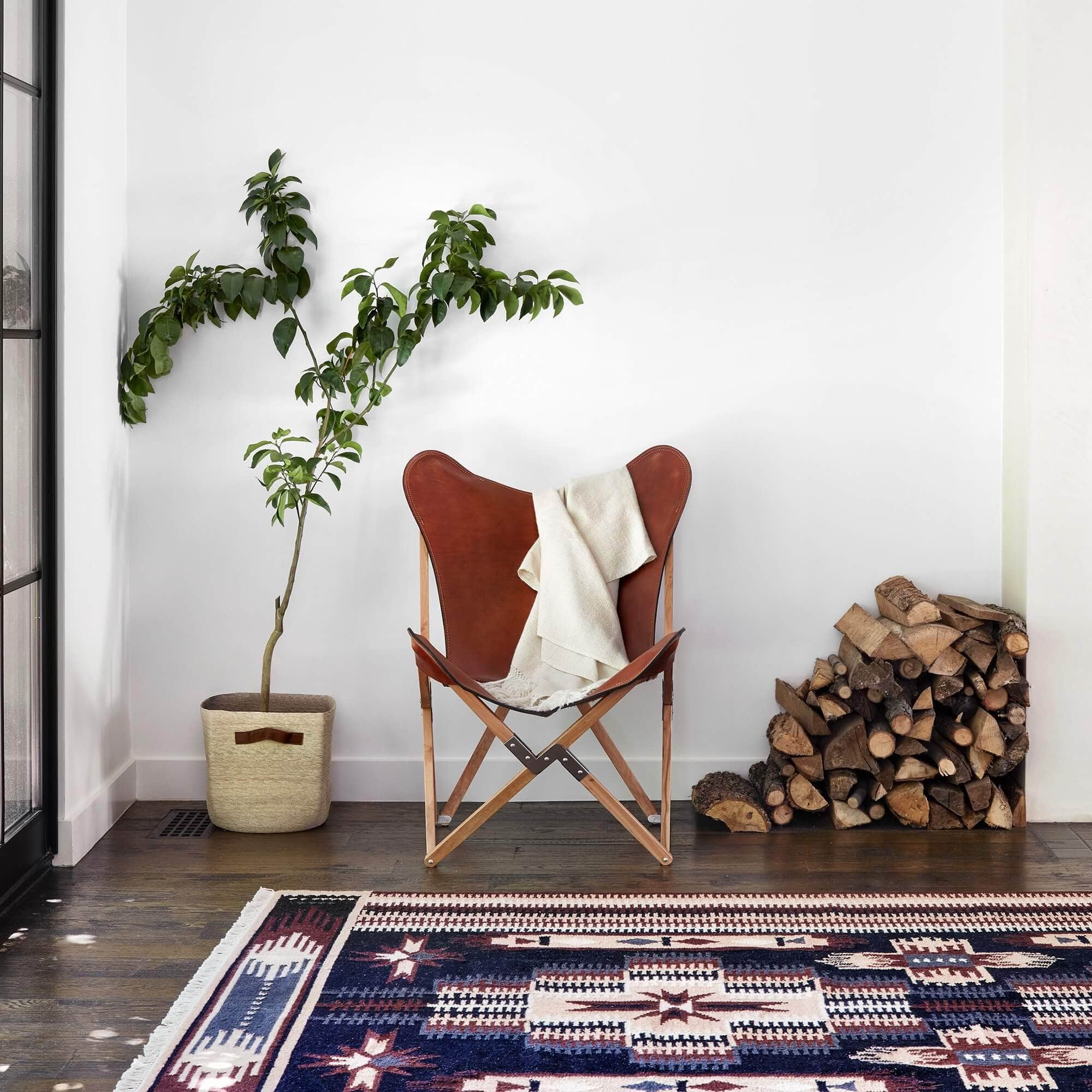 Keya Handwoven Area Rug - Soft Bohemian Style Rug for Living Room, Bedroom, or Nursery - Perfect for Home Decor and Cozy Spaces
