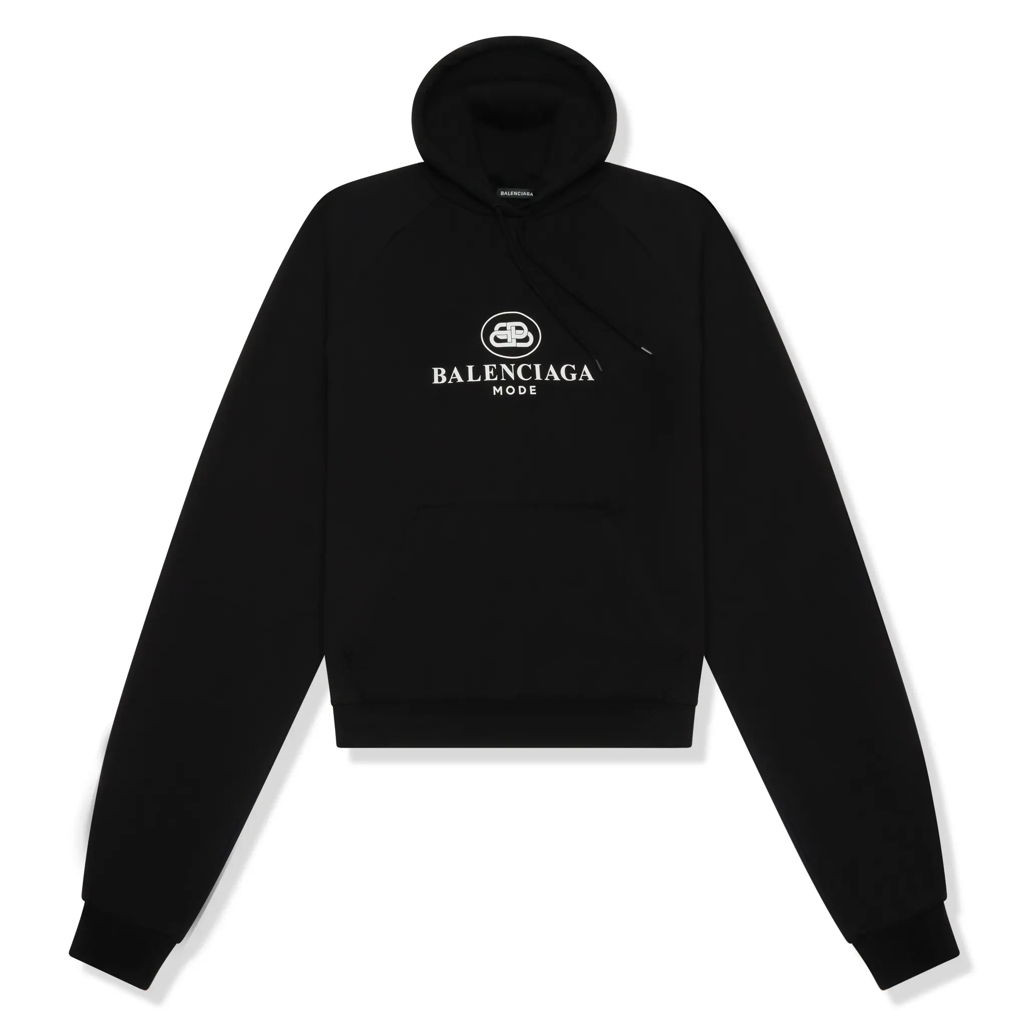 Vintage Balenciaga BB Mode Oversized Black Hoodie - Luxury Streetwear for Men & Women | Perfect for Casual Outfits, Street Style & Fashion Statements