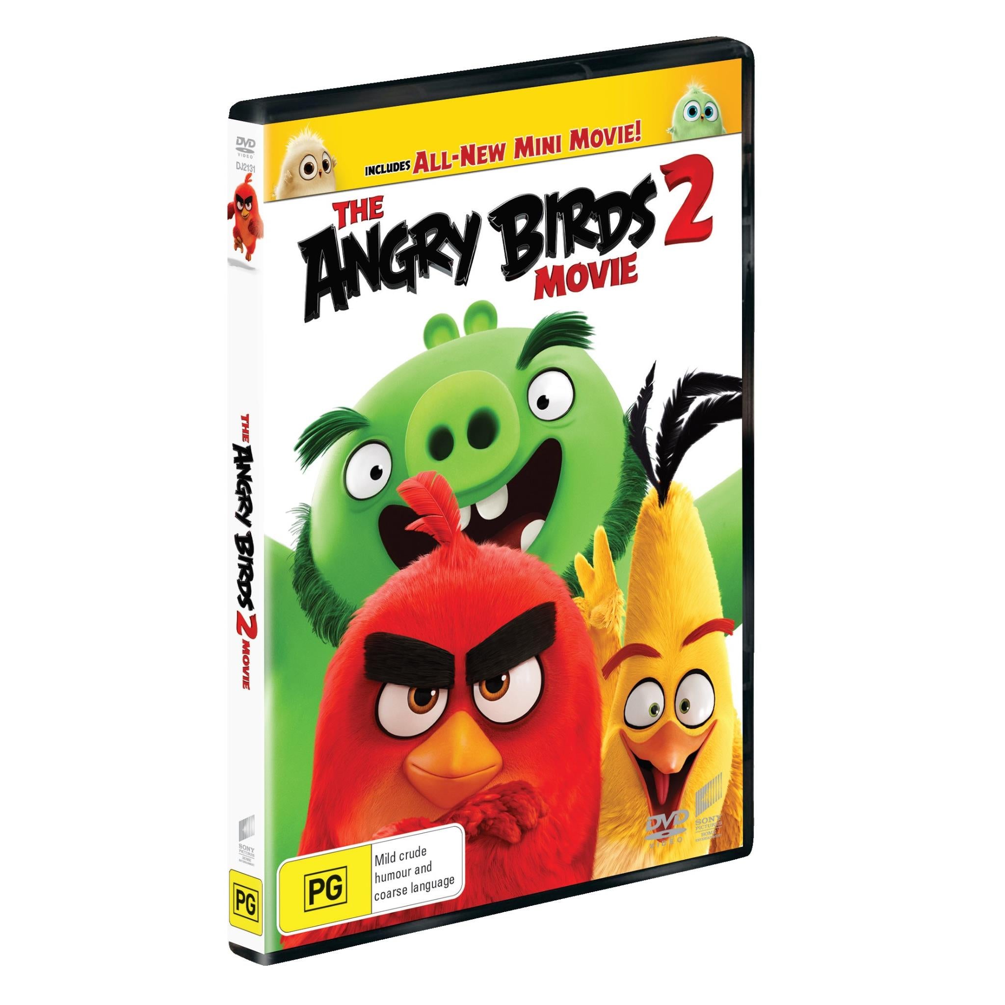 The Angry Birds Movie 2 - Official Animated Adventure Film | Family Entertainment DVD/Blu-ray | Perfect for Movie Nights & Kids' Birthday Parties