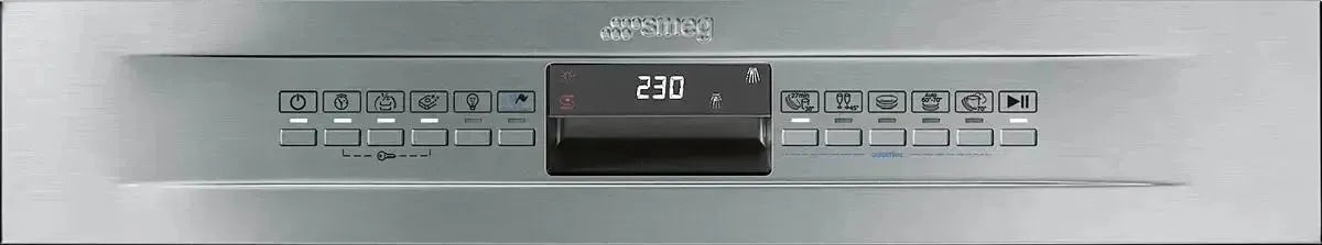 Smeg 60cm Built-In Underbench Dishwasher - Stainless Steel Finish | Energy Efficient & Quiet Operation | Perfect for Modern Kitchens & Small Spaces