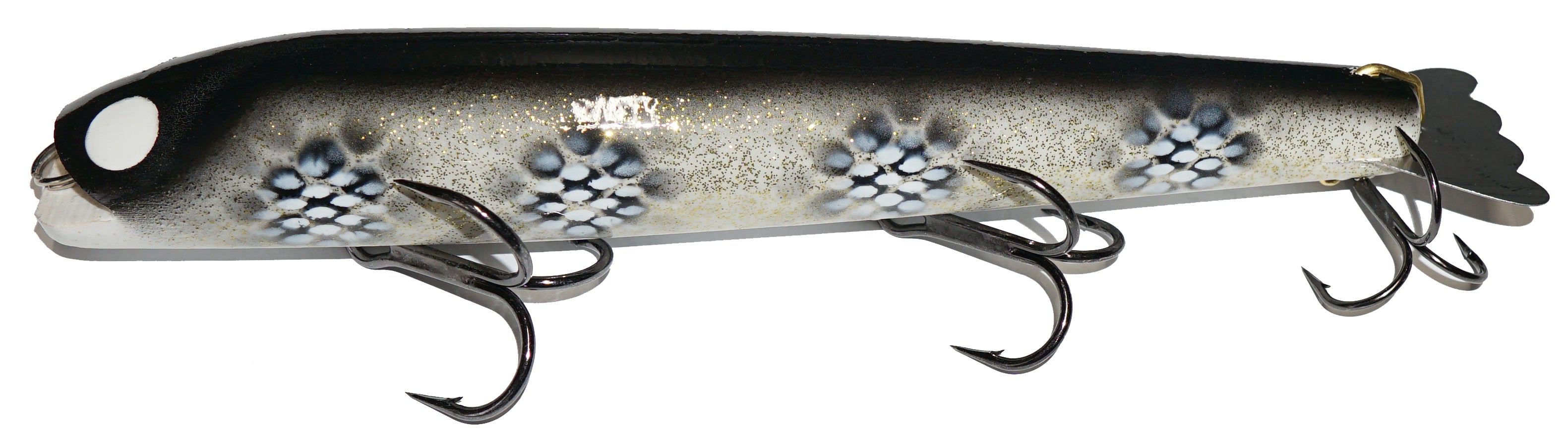 Bobbie Baits 9 Weighted Jerk Bait Fishing Lure - Topwater Bass Fishing Bait for Freshwater & Saltwater - Perfect for Jerking, Twitching & Pausing Techniques
