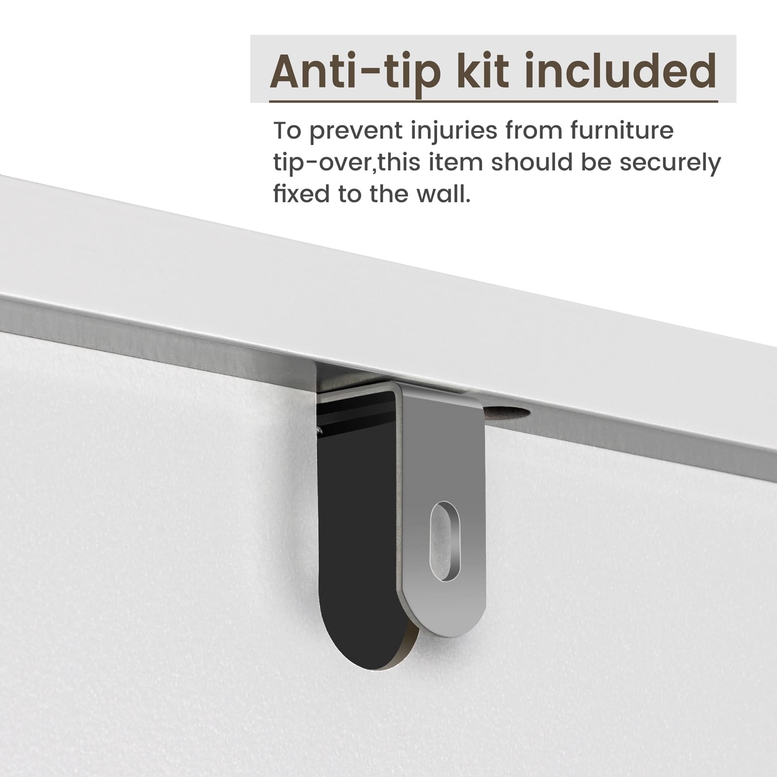 Over The Toilet Storage Cabinet with Double Doors - Bathroom Organizer Shelf with Soft Hinges, Space-Saving Above Toilet Storage Unit (Gray) - Perfect for Small Bathrooms, Apartments & Dorm Rooms