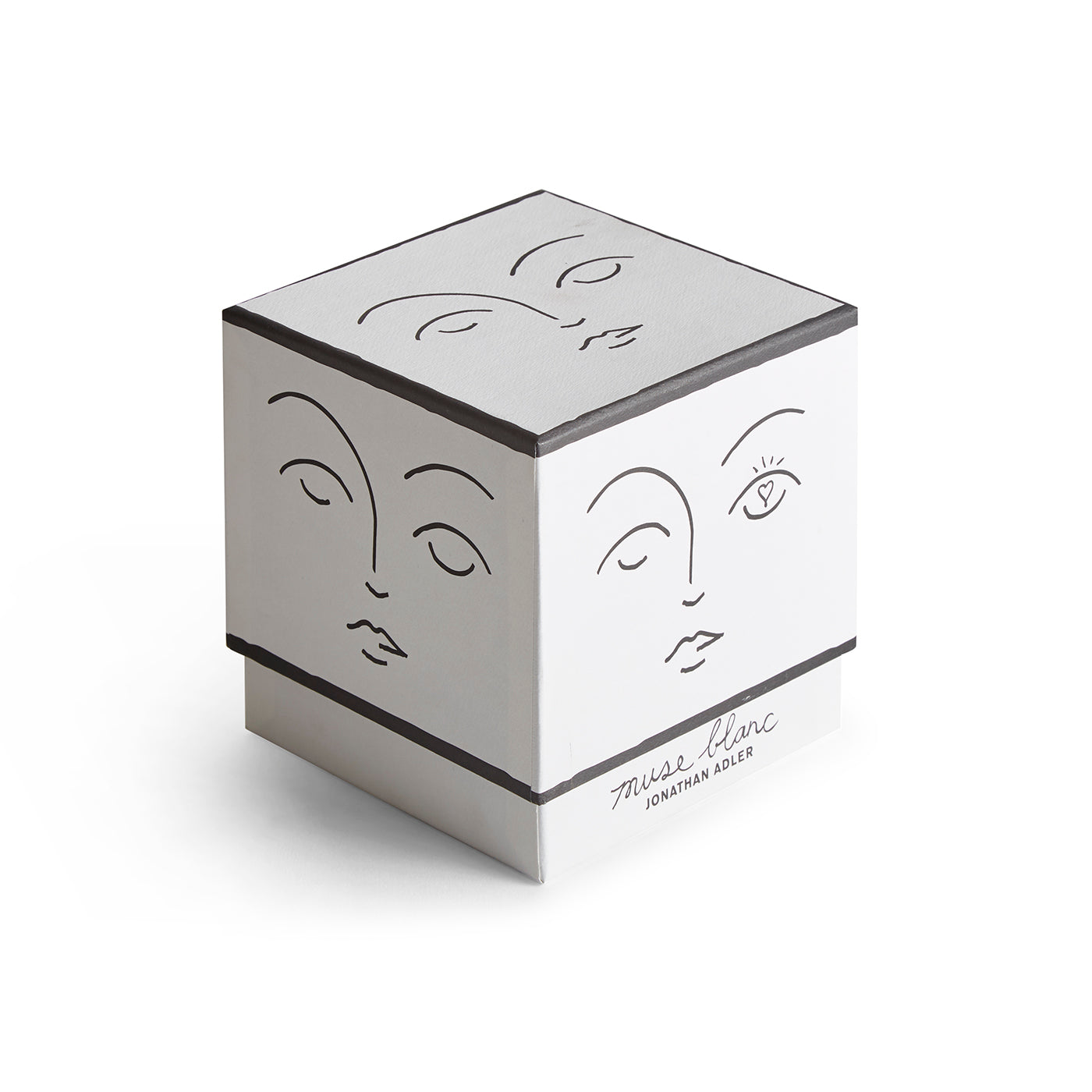 Muse Blanc Scented Candle - Premium Soy Wax Aromatherapy Candle for Home, Relaxation & Romantic Ambiance