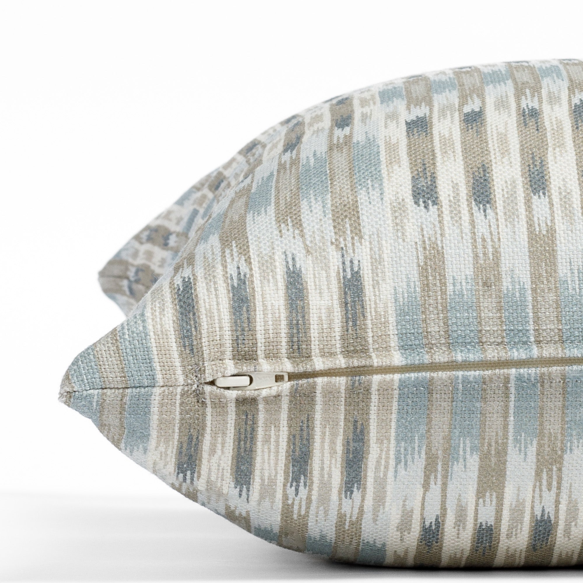 20x20 Decorative Throw Pillow Cover - Soft Seaside Blue Linen Fabric for Couch, Bed, Sofa - Perfect for Coastal, Beach, and Nautical Home Decor