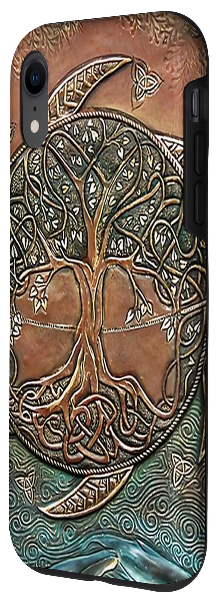 Ancient Viking Tree of Life iPhone XR Case - Durable Protective Phone Cover with Norse Mythology Design - Perfect for Travel, Work & Everyday Use