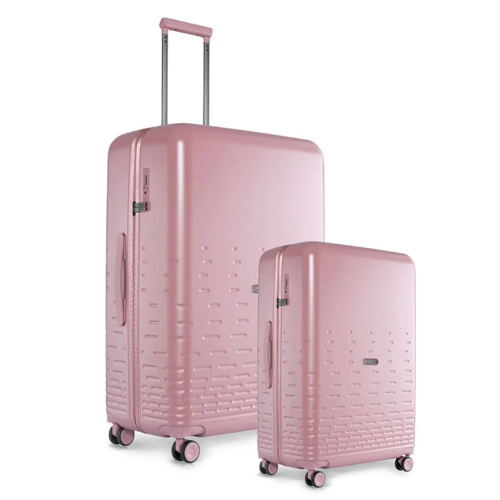 Epic Spin 2-Piece Hardshell Luggage Set in Pink - Lightweight Spinner Suitcases for Women & Men, Perfect for Air Travel & Weekend Getaways