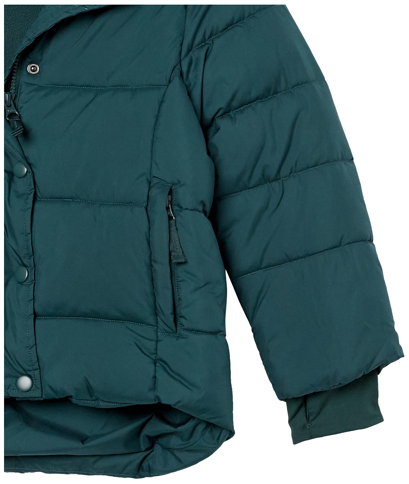 Amazon Essentials Girls & Toddlers Heavyweight Hooded Puffer Jacket - Warm Winter Coat for Kids Outdoor Play, School & Cold Weather Activities