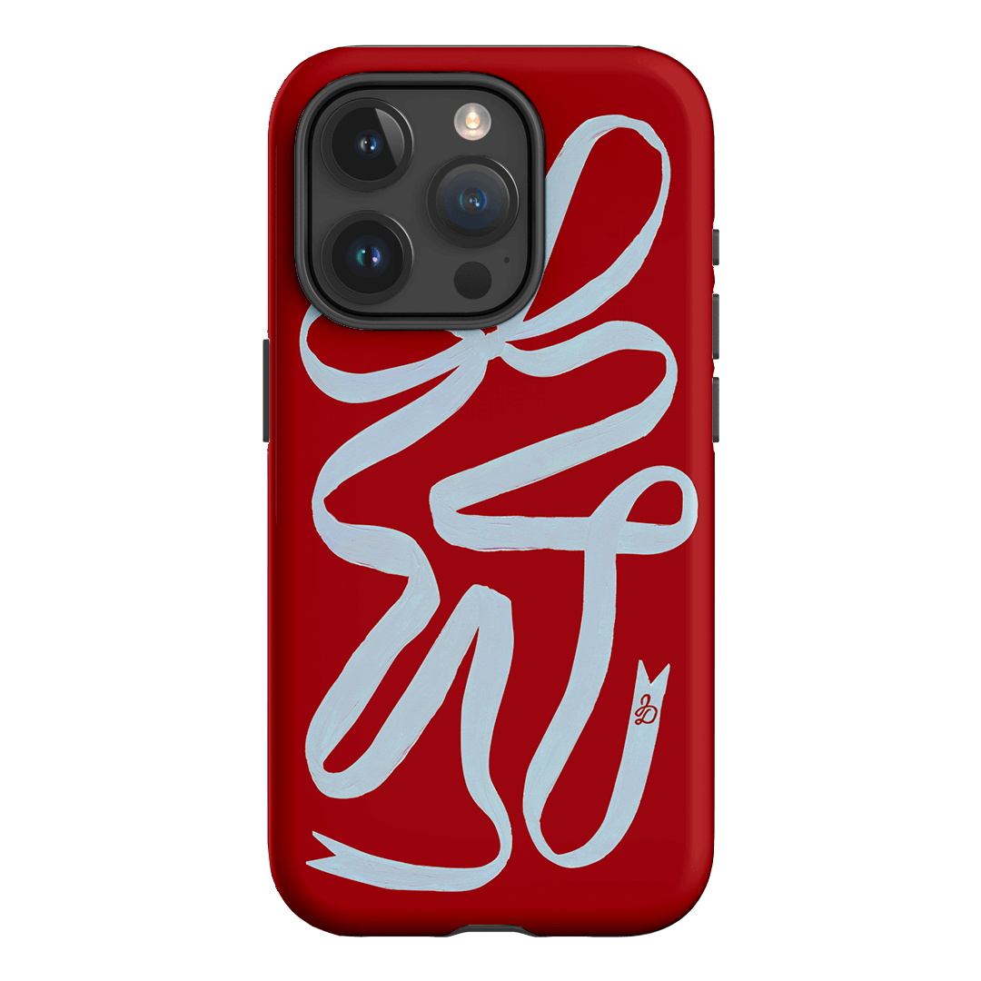 Elegant Cottage Ribbon Phone Case - Stylish & Protective Cover for iPhone & Samsung - Perfect for Everyday Use, Travel & Gifting