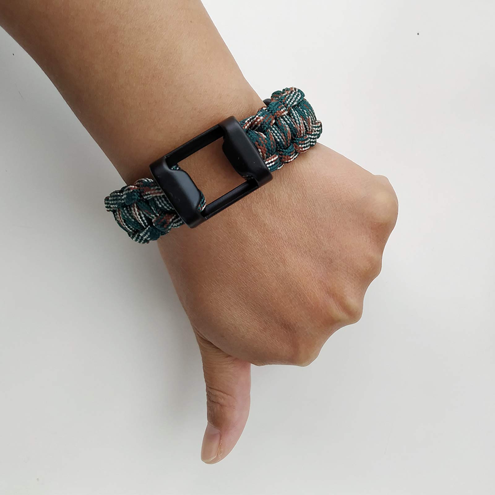 Paracord Bracelet with Alloy Bottle Opener - Durable Outdoor Accessory for Camping, Hiking & Survival Gear