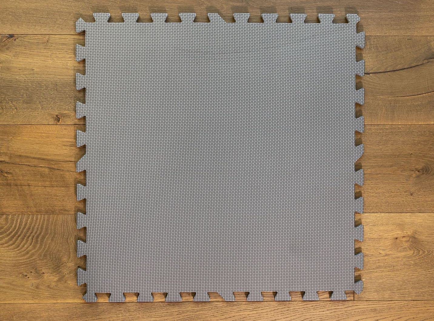 Square Brands Interlocking Gym Floor Tiles - 3/8