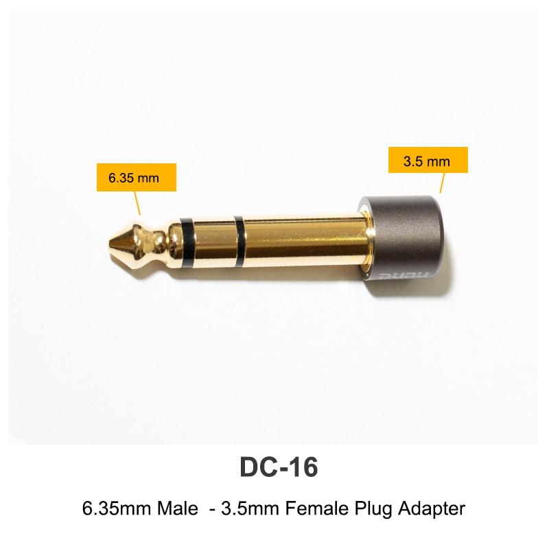 DUNU DC11 DC12 DC16 2.5mm to 3.5mm Female Audio Adapter - Perfect for Headphones, Earphones & Hi-Fi Audio Systems