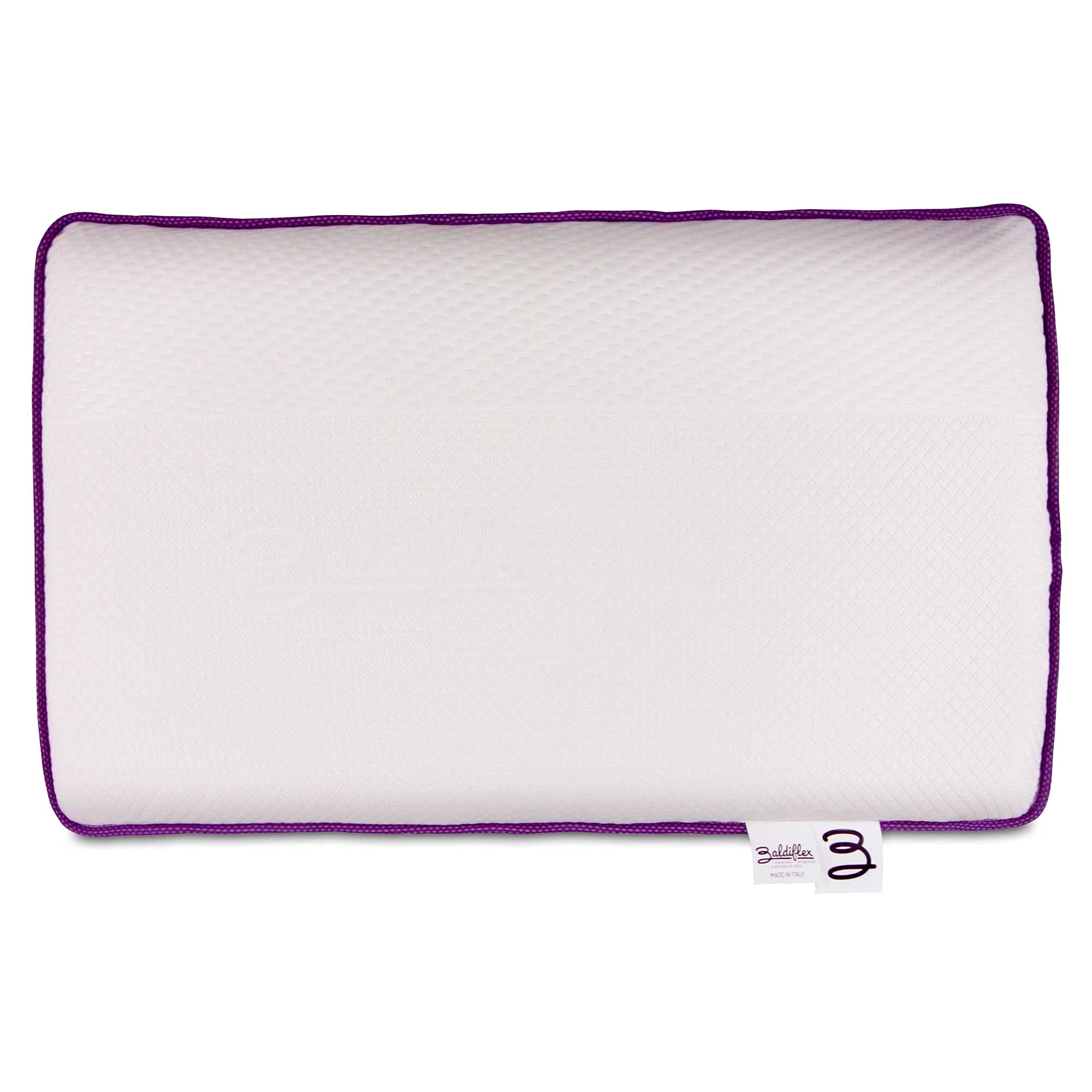 Baldiflex Memory Foam & Gel HiGel Pillow - Unique Cooling Comfort, 70 x 40 cm, 15 cm Height, Pillow Shape - Perfect for Side Sleepers, Neck Pain Relief & Hot Sleepers