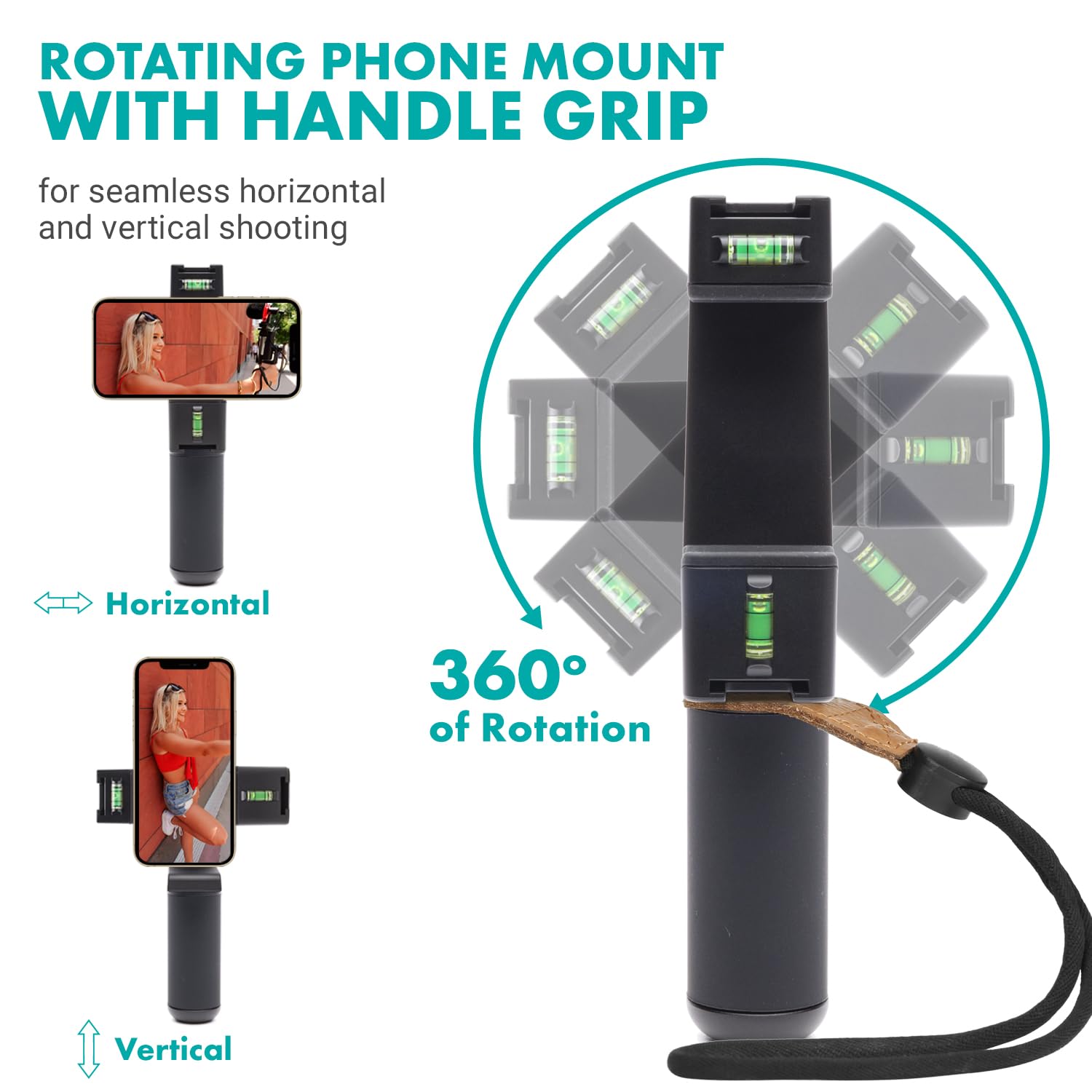 Movo iVlogger-PRO Vlogging Kit for iPhone & Android - YouTube Starter Kit with Tripod, Phone Mount, RGB Light & Shotgun Mic - Perfect for Content Creators, Live Streaming & Social Media Videos
