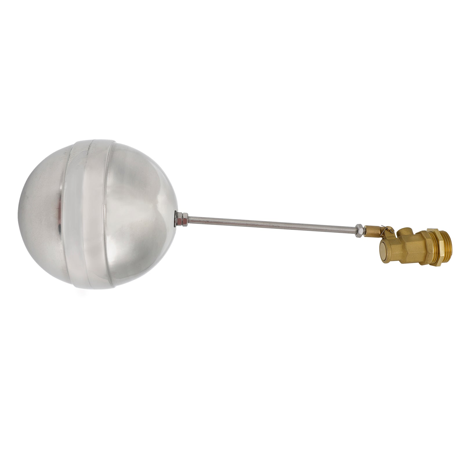 1/2 Inch Male Thread Float Ball Valve - Stainless Steel Floating Ball Water Sensor for Tanks, Pools & Irrigation Systems
