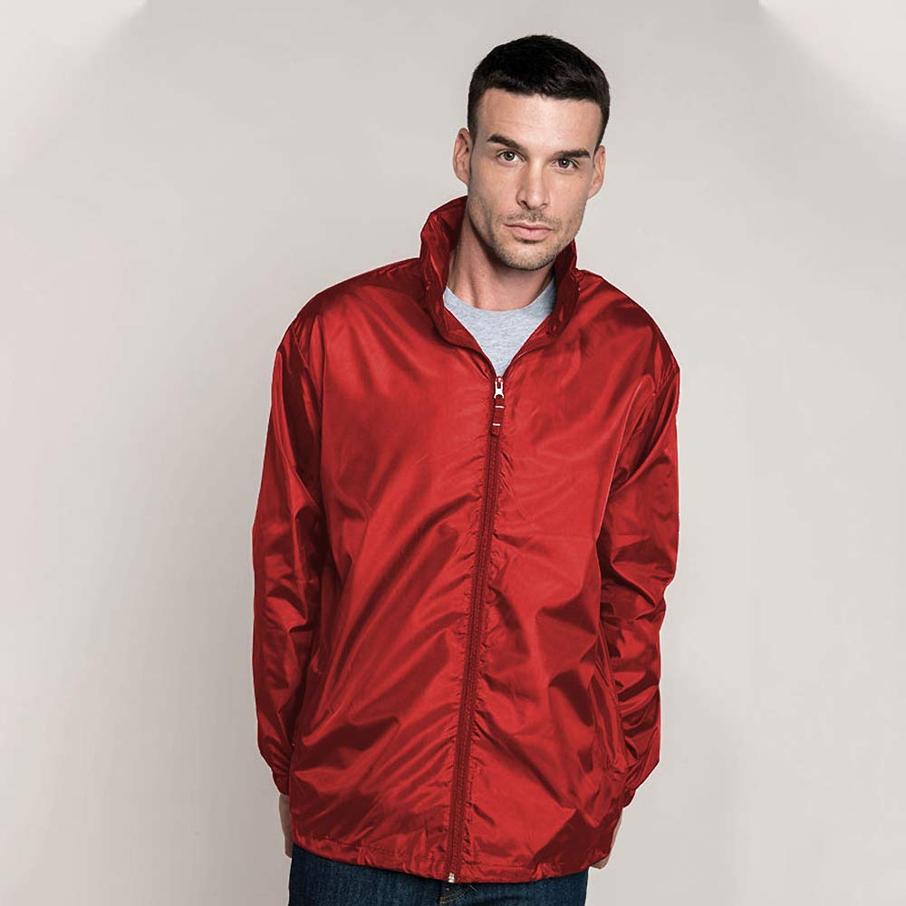 Men's Lightweight Windbreaker Jacket - Waterproof & Breathable Outdoor Jacket for Hiking, Running, and Travel
