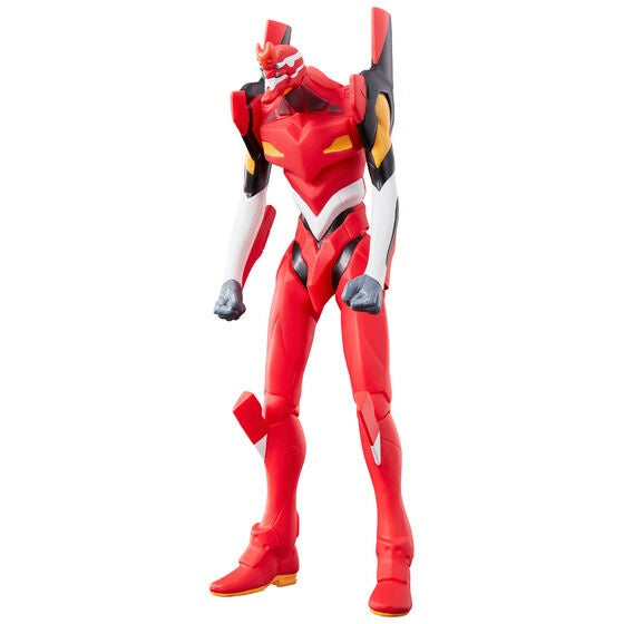 Bandai Evangelion Movie Monster Series Eva Unit 02 Vinyl Action Figure - Collectible Anime Model for Display, Gifts & Anime Decor