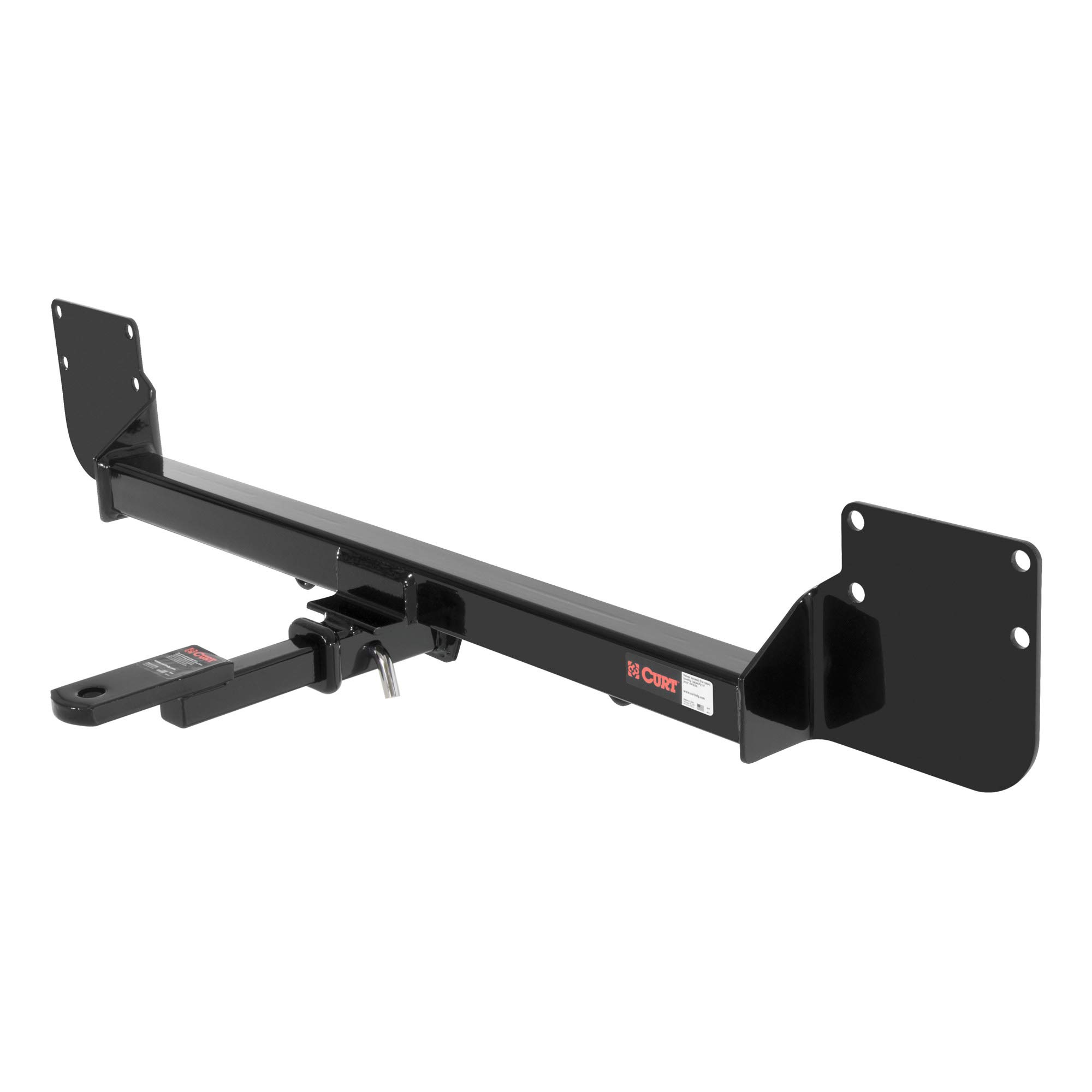 CURT 111303 Class 1 Trailer Hitch with Ball Mount - 1-1/4 Inch Receiver for Mini Cooper - Perfect for Towing Small Trailers, Bikes & Cargo Carriers