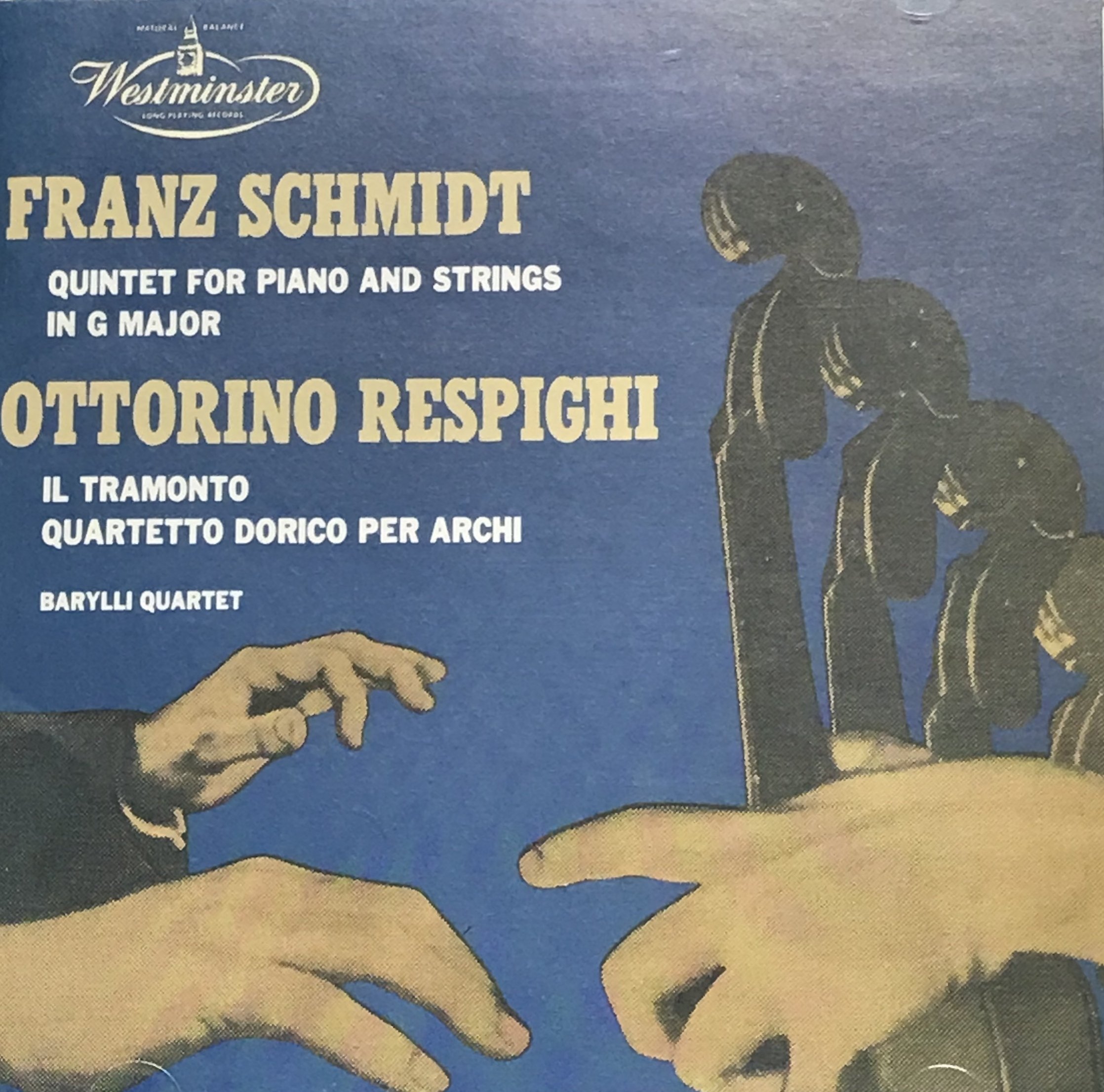 Schmidt: Quintet for Piano & Strings / Respighi: Il Tramonto; String Quartet | Classical Music CD for Relaxation & Dinner Parties