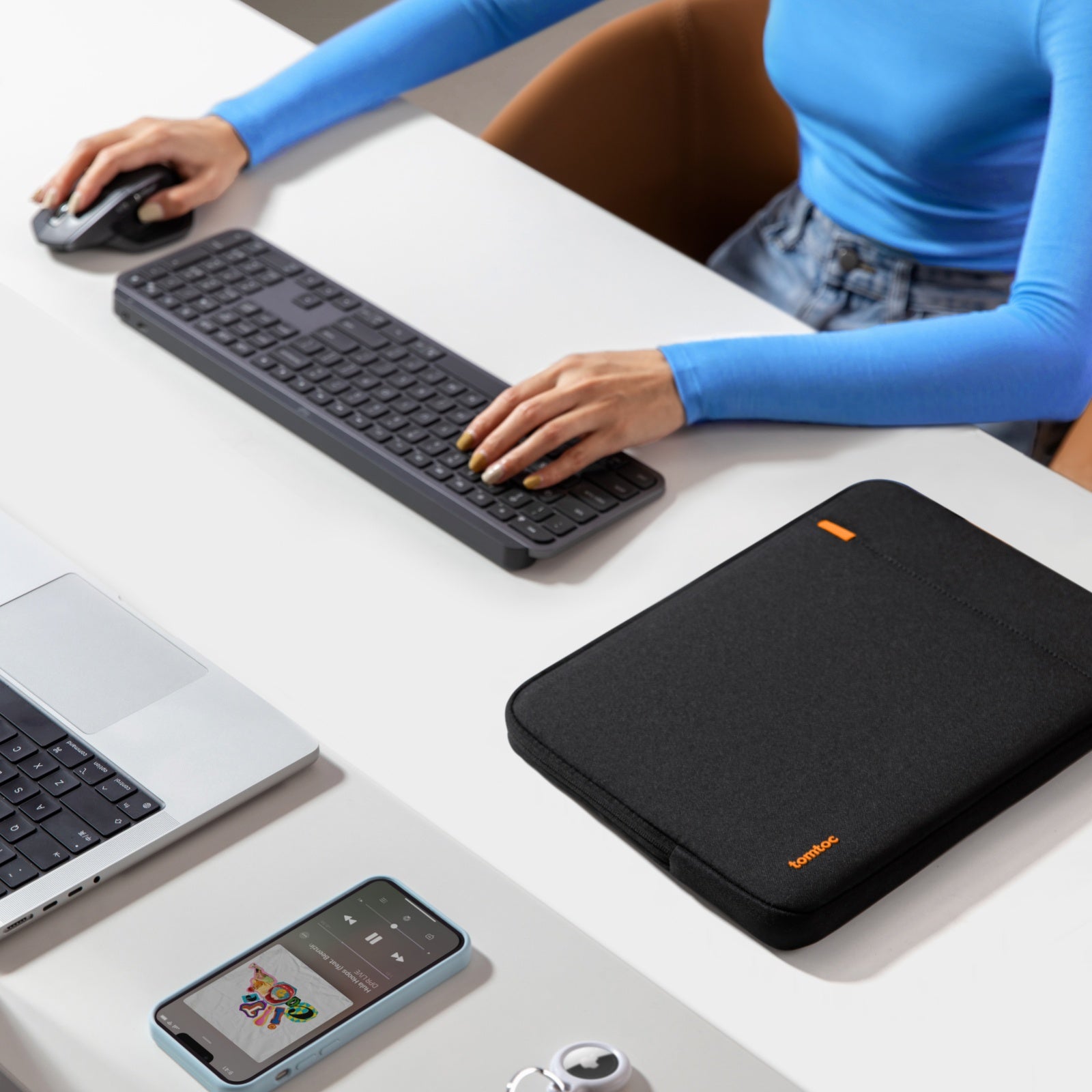 Premium Defender A13 Laptop Sleeve for 16-inch MacBook Pro - Shockproof & Water-Resistant Protective Case - Perfect for Travel, Office & School Use