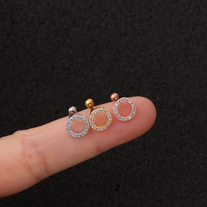 20G Conch Pearl Tragus Stud Earrings - Hypoallergenic Surgical Steel Piercing Jewelry for Women | Perfect for Daily Wear, Parties & Special Occasions
