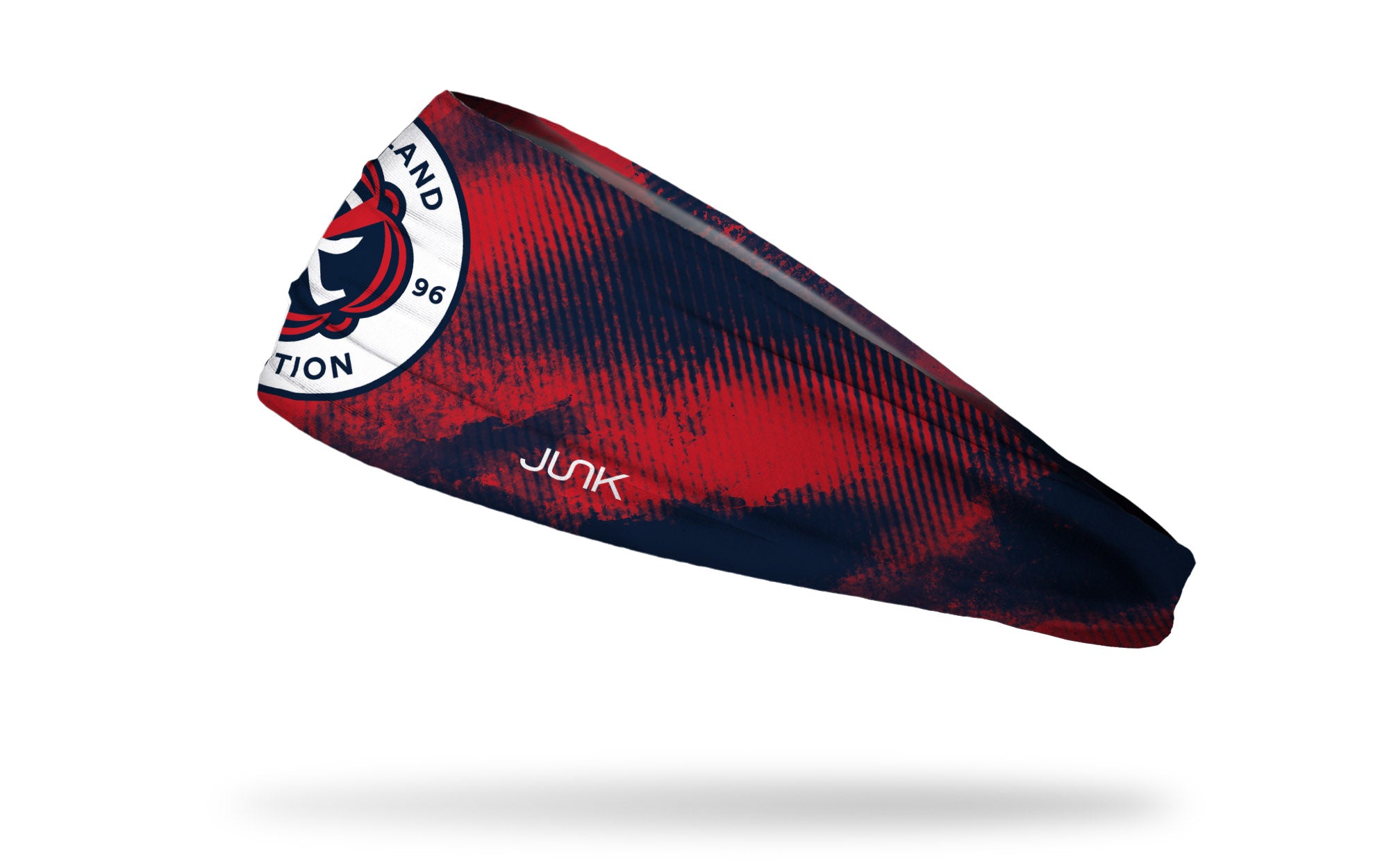 New England Revolution Worldy Big Bang Lite Headband - Adjustable Sports Headband for Running, Soccer & Workouts - Moisture Wicking & Comfortable Fit for Men & Women