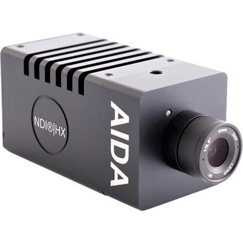 AIDA Imaging Full HD 1080P HDMI/IP/NDI®|HX PoE POV Camera for Live Streaming, Video Conferencing & Surveillance - Professional-Grade Compact Action Camera for Content Creators
