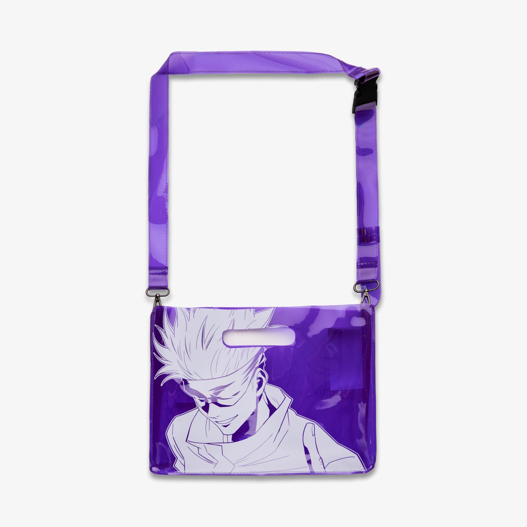 JJK x HG Gojo Jellybag - Anime Themed Crossbody Bag for Cosplay & Daily Use - Perfect for Conventions, School, and Travel