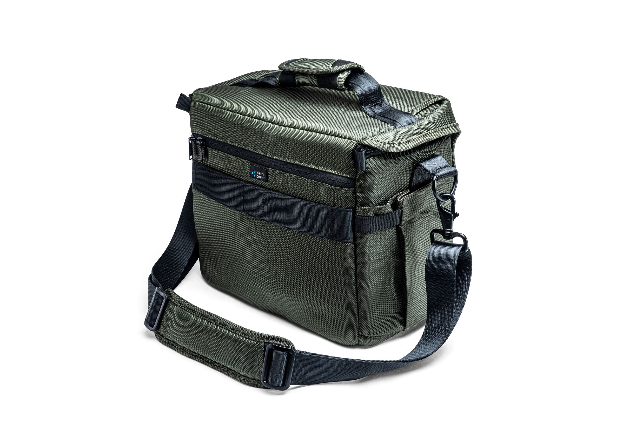VEO SELECT 28S GR Shoulder Bag for Women - Lightweight Crossbody Purse with Adjustable Strap, Water-Resistant Green Handbag - Perfect for Travel, Work & Everyday Use