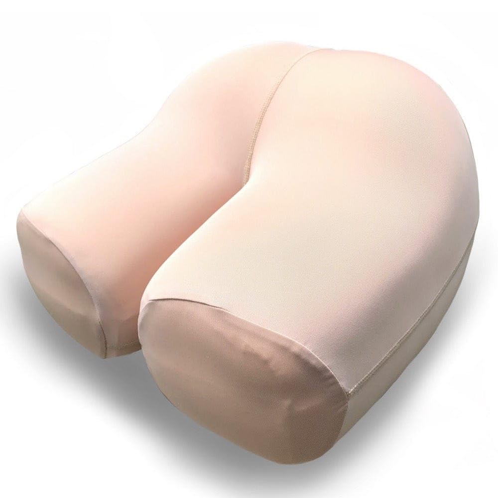 **Ergonomic Butt-Shaped Pillow for Back & Hip Support – Soft, Natural, Stress-Relieving Comfort for All Sleepers – Perfect for Yoga, Meditation & Anxiety Relief**
