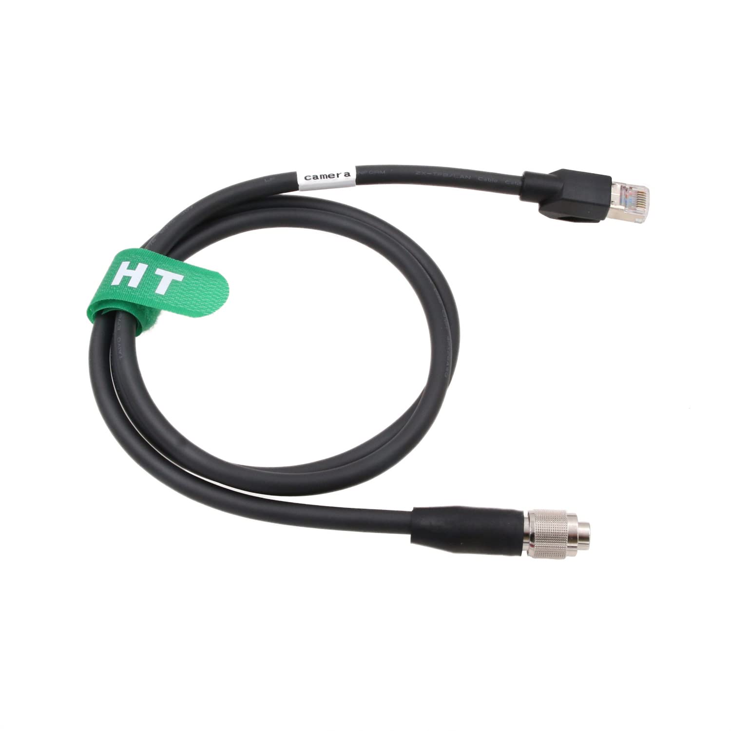 2-Pack Cat6 Ethernet Cable with Hirose 8pin to RJ45 Connector - 1M CCA-5 for Sony EX3/F55 Venice Camera & RCP-1001/3100 Remote Controller - High-Speed Network & Professional Video Equipment Connectivity