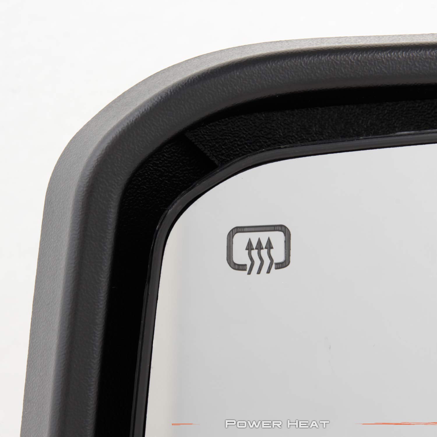 AKKON Powered Heated Towing Mirrors with Sequential Turn Signals for 2014-2018 Chevy Silverado & GMC Sierra - Chrome Side Mirrors for Enhanced Visibility and Safety While Towing or Driving