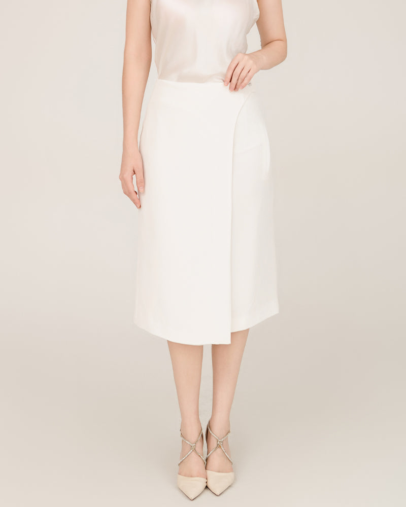 40 Momme Pure Silk Wrap Skirt for Women - Elegant & Comfortable Silk Skirt for Office, Party & Special Occasions