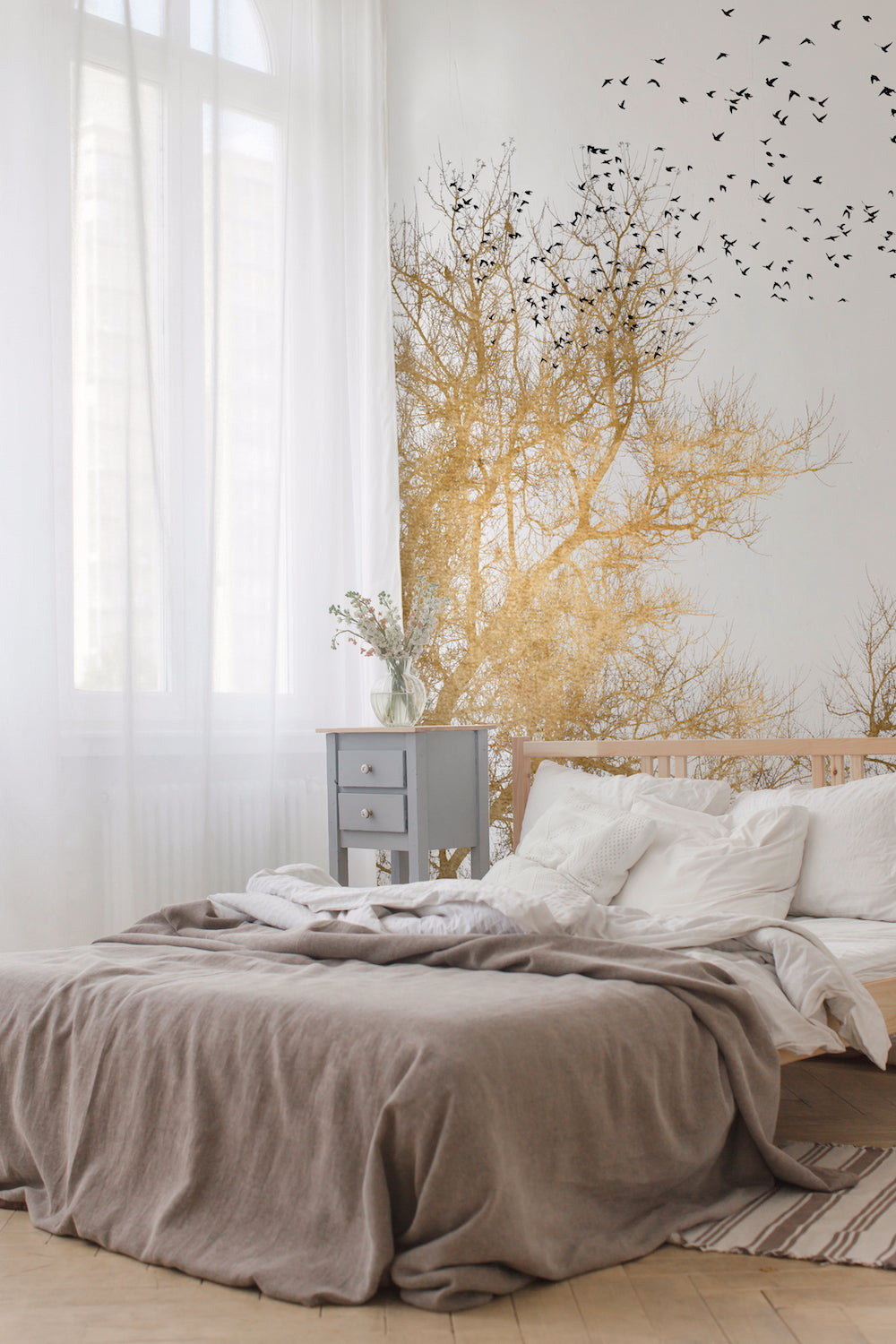ARTist Golden Skies Abstract Wall Art Painting - Modern Home Decor for Living Room, Bedroom & Office | Perfect Gift for Art Lovers
