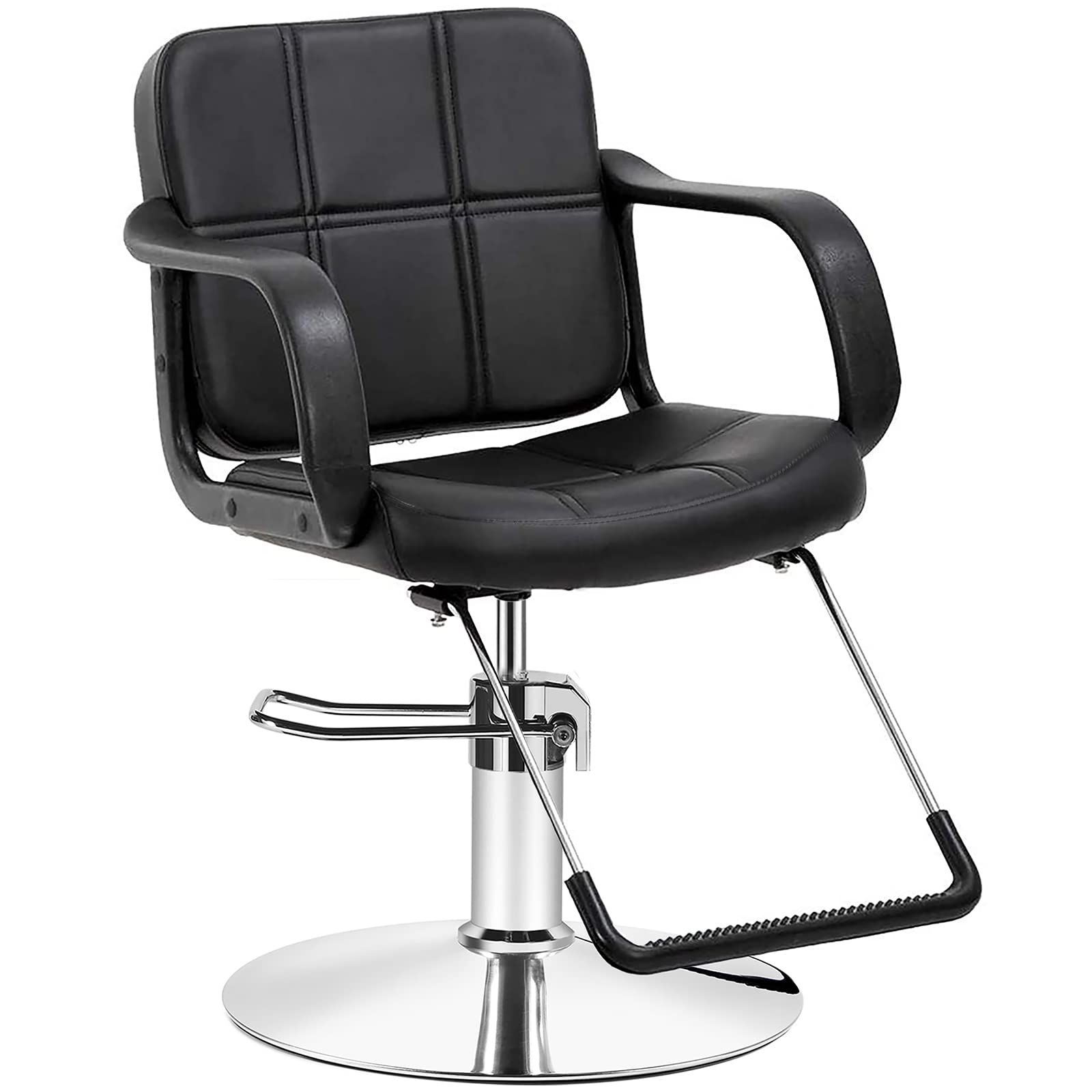 Professional Hydraulic Barber Chair for Hair Stylists & Tattoo Artists - Adjustable Salon Chair with Shampoo Bowl - Perfect for Barber Shops, Hair Salons & Tattoo Studios