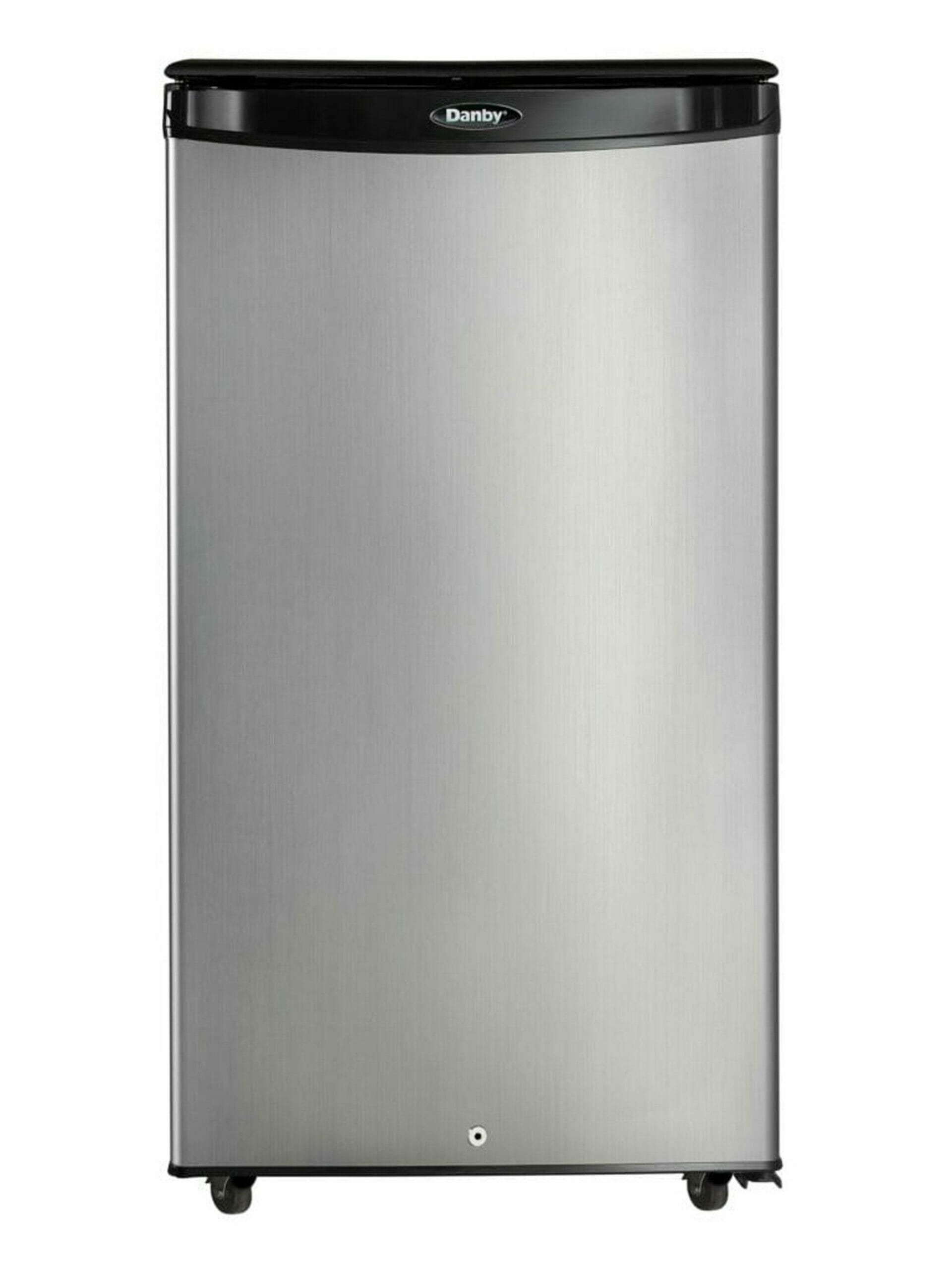 Danby DAR033A1BSLDBO 3.3 cu. ft. Stainless Steel Outdoor Refrigerator - Perfect for Patio, Backyard, and Poolside Entertaining