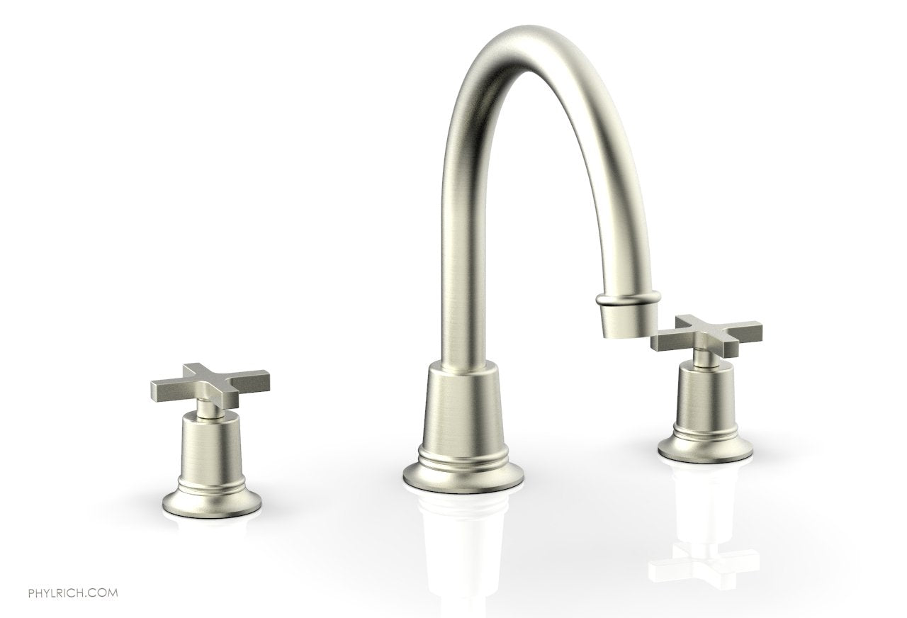 HEX MODERN Deck Tub Set with Cross Handles - 42