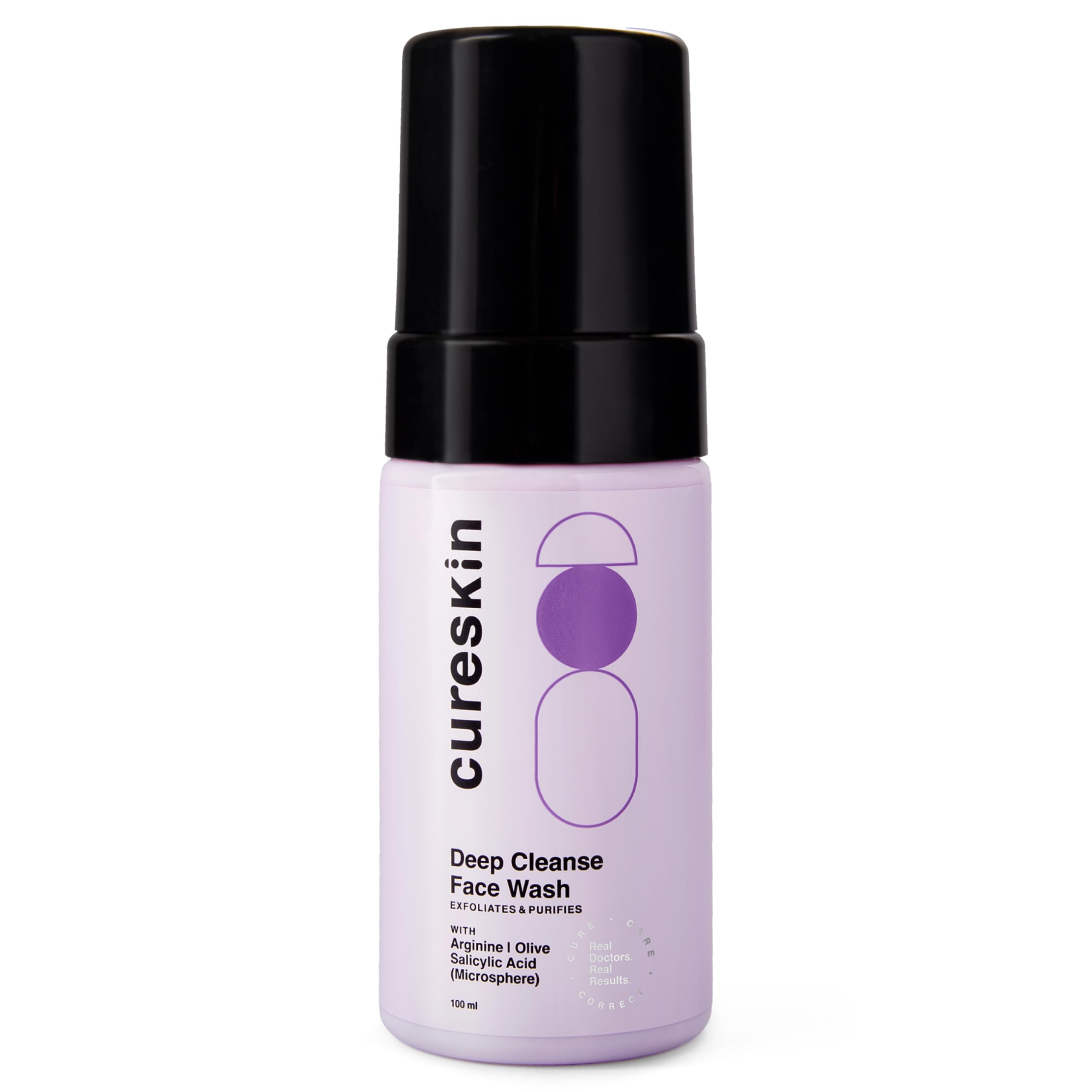 Cureskin Salicylic Acid Face Wash for Oily Skin - 100ml | Deep Cleanse for Men & Women