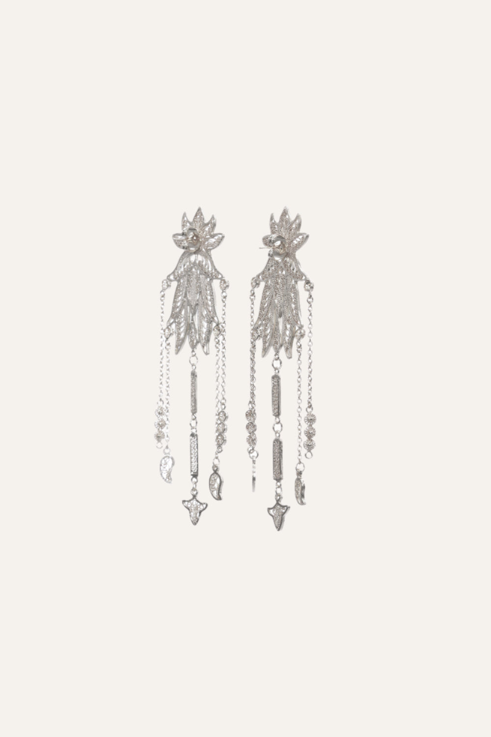 Celestial Swing Earrings for Women - Elegant Dangle Drop Earrings with Sparkling Crystals - Perfect for Parties, Weddings & Evening Events