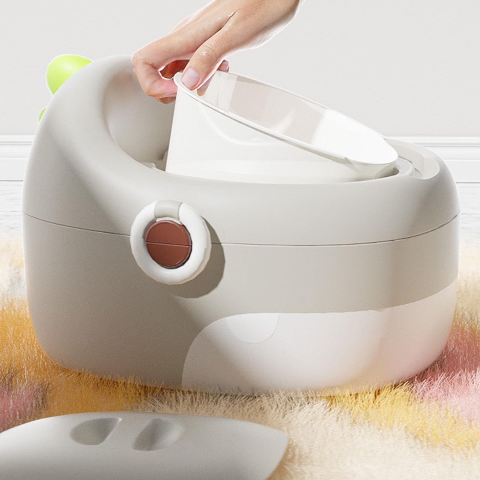 3-in-1 Portable Baby Potty Training Toilet Chair with Removable Pot & Easy Clean Design for Toddlers - Perfect for Home, Travel & Daycare Use (Boys & Girls)