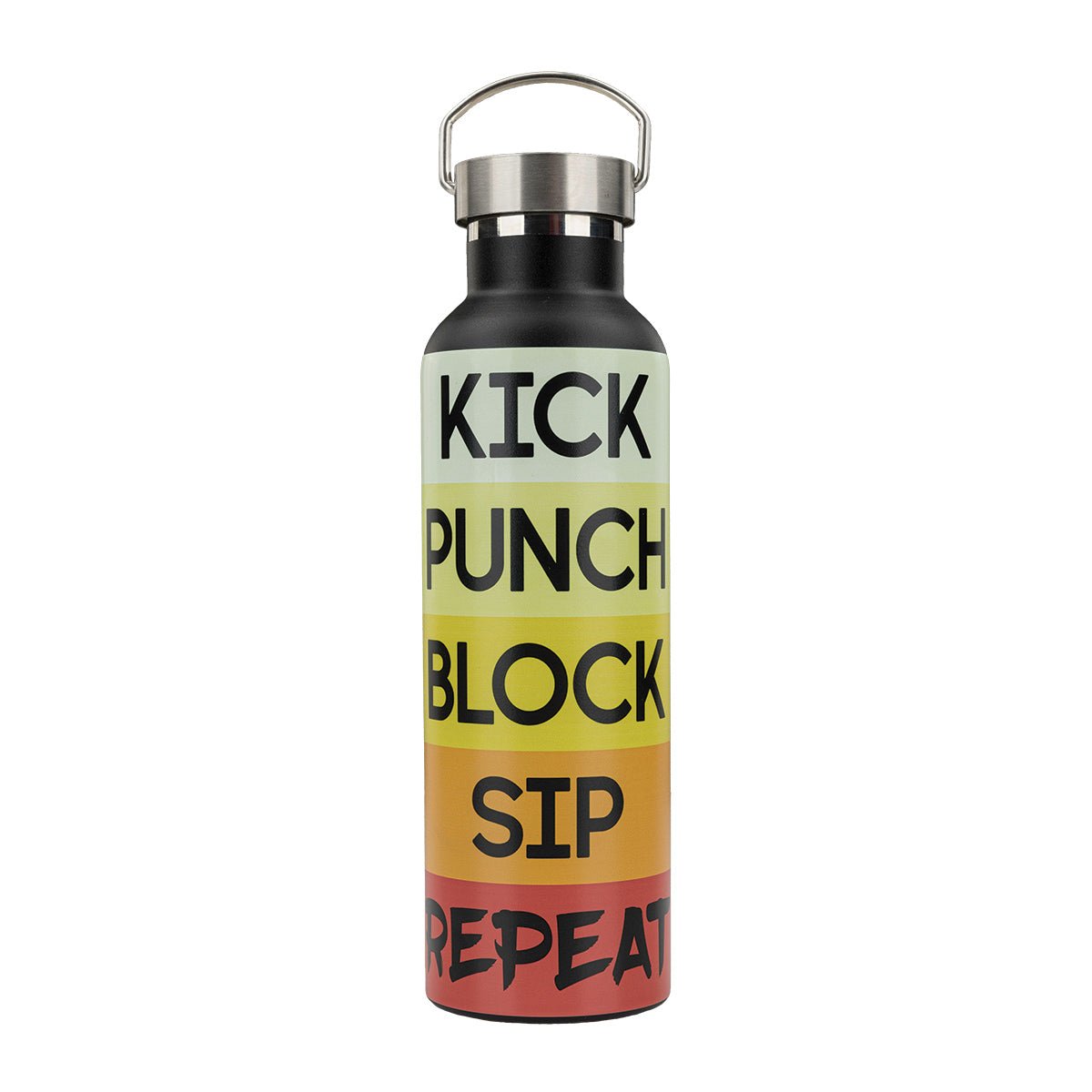 Kick Punch Sip Water Bottle - Leak-Proof Sports Water Bottle for Gym, Running & Workouts - BPA Free Tritan Material - Perfect for Fitness & Outdoor Activities